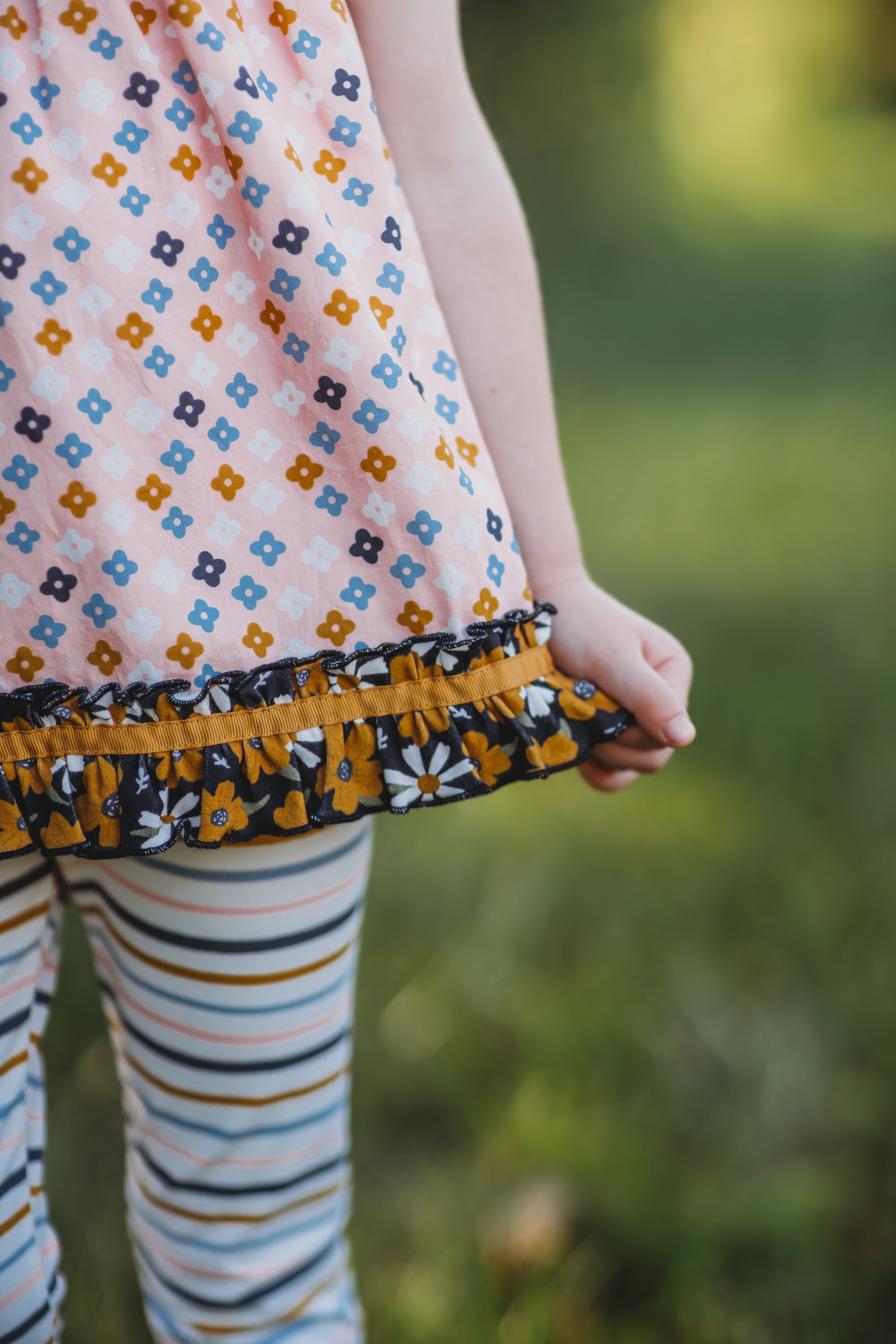 Maple Magic Striped Leggings