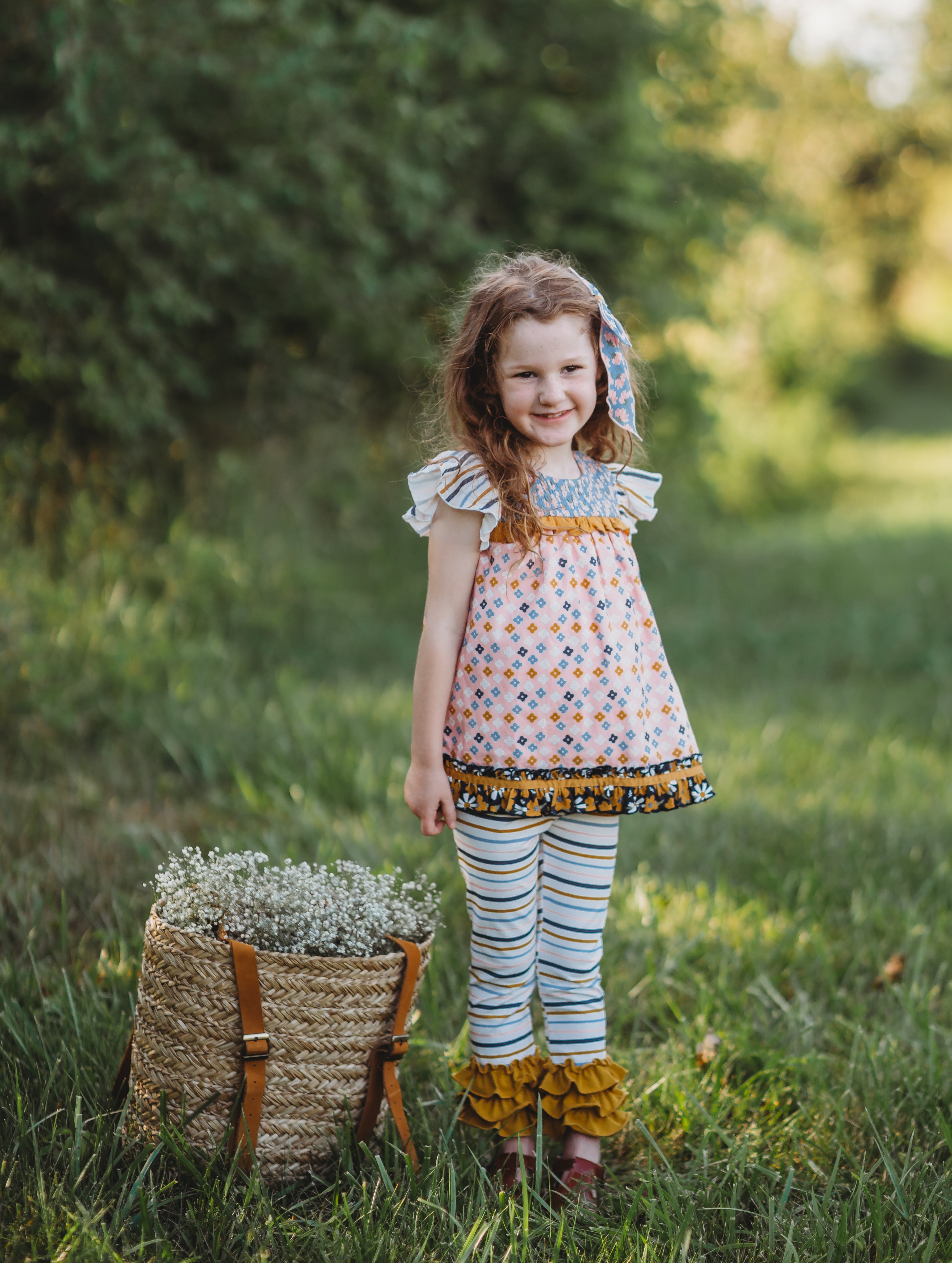 Maple Magic Striped Leggings