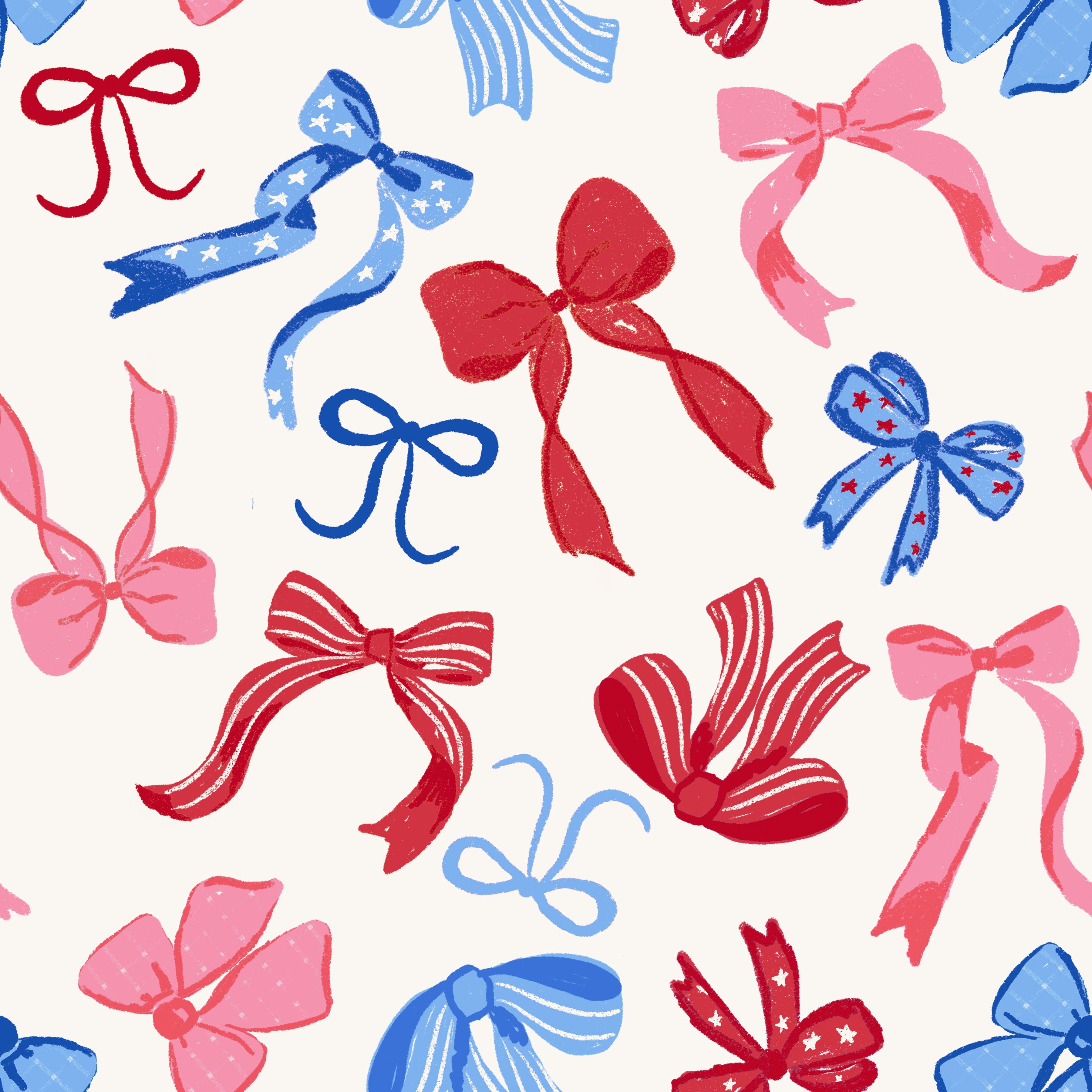Bows Over America Ruffle Dress