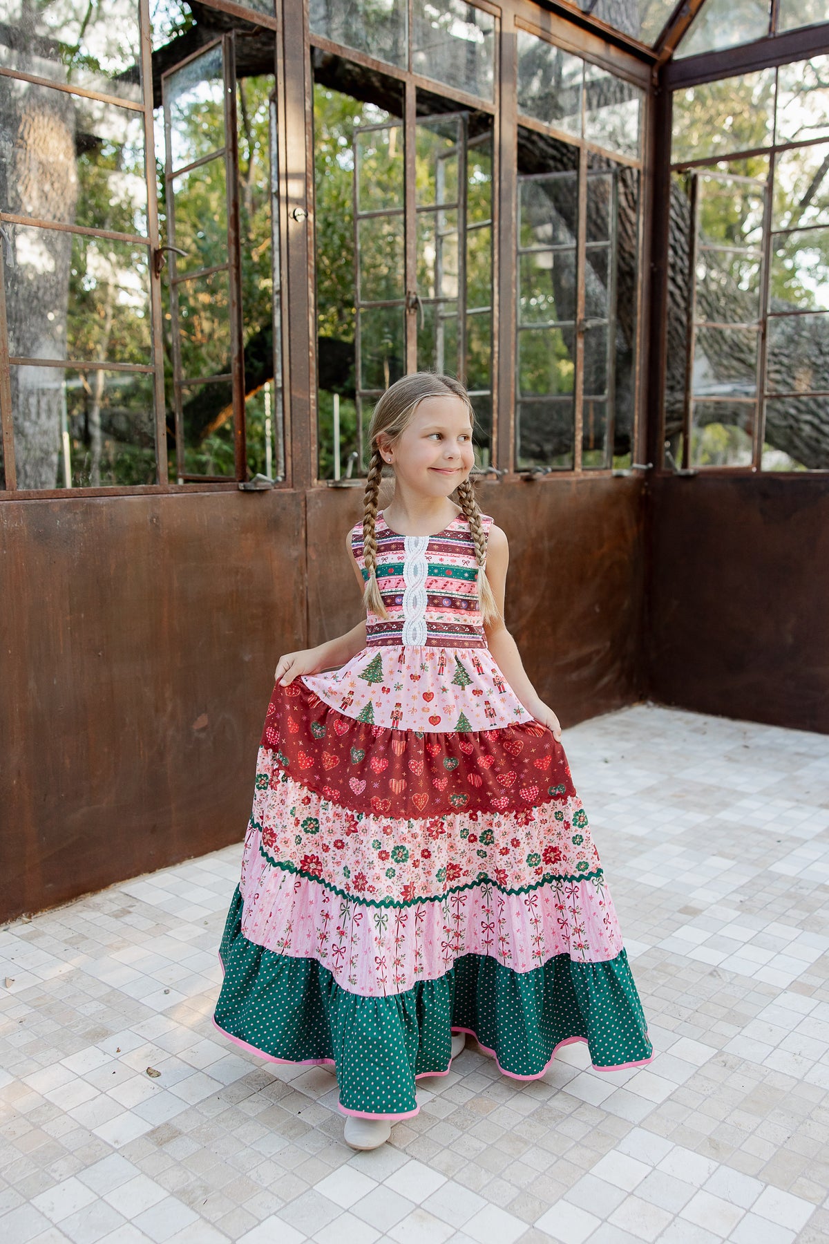 The Nutcracker's Garden Maxi Dress (Pre-Order)