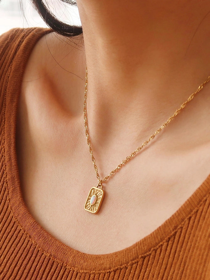 Solstice Opal Necklace