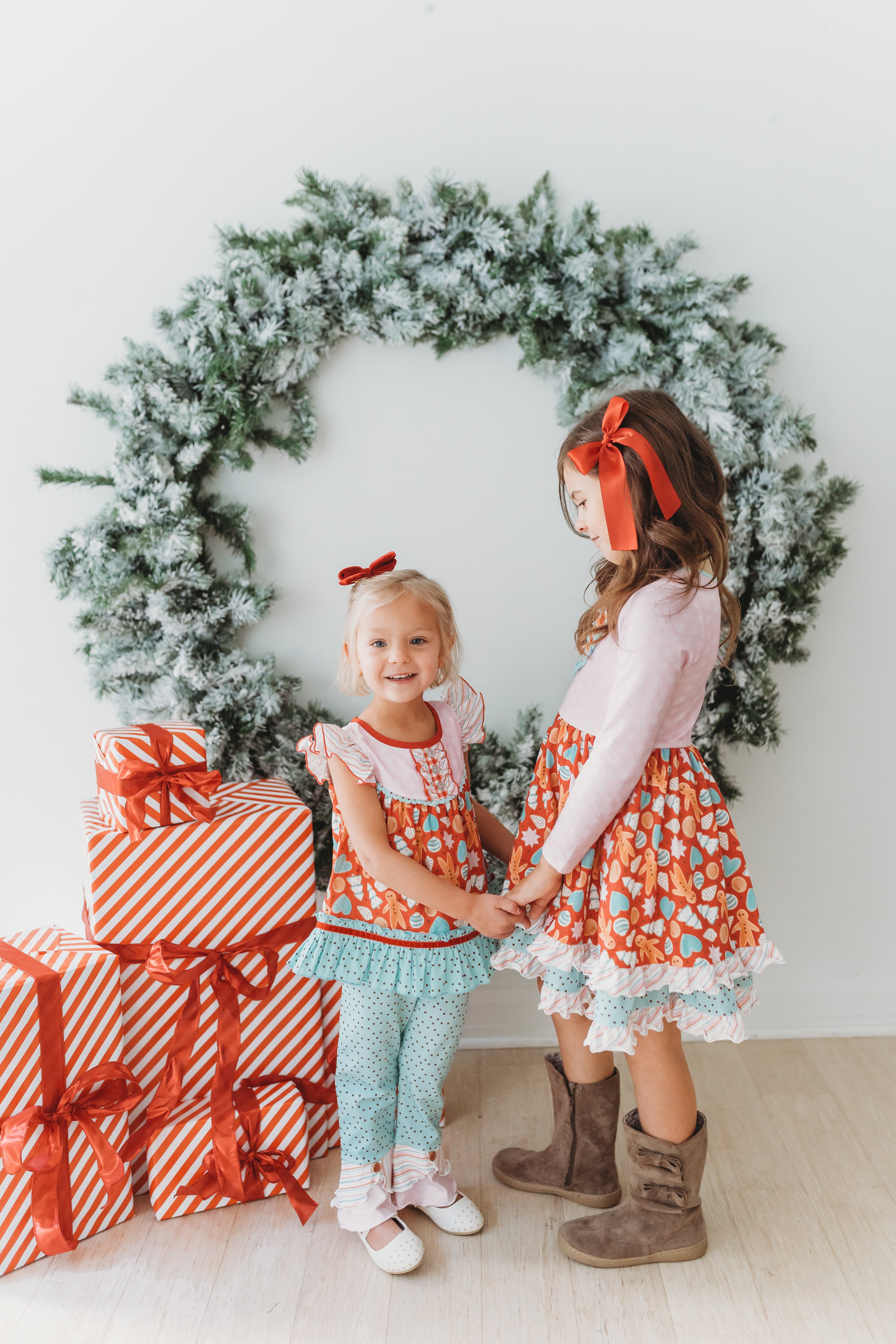 Merry Gingerbread Moments Bib Dress