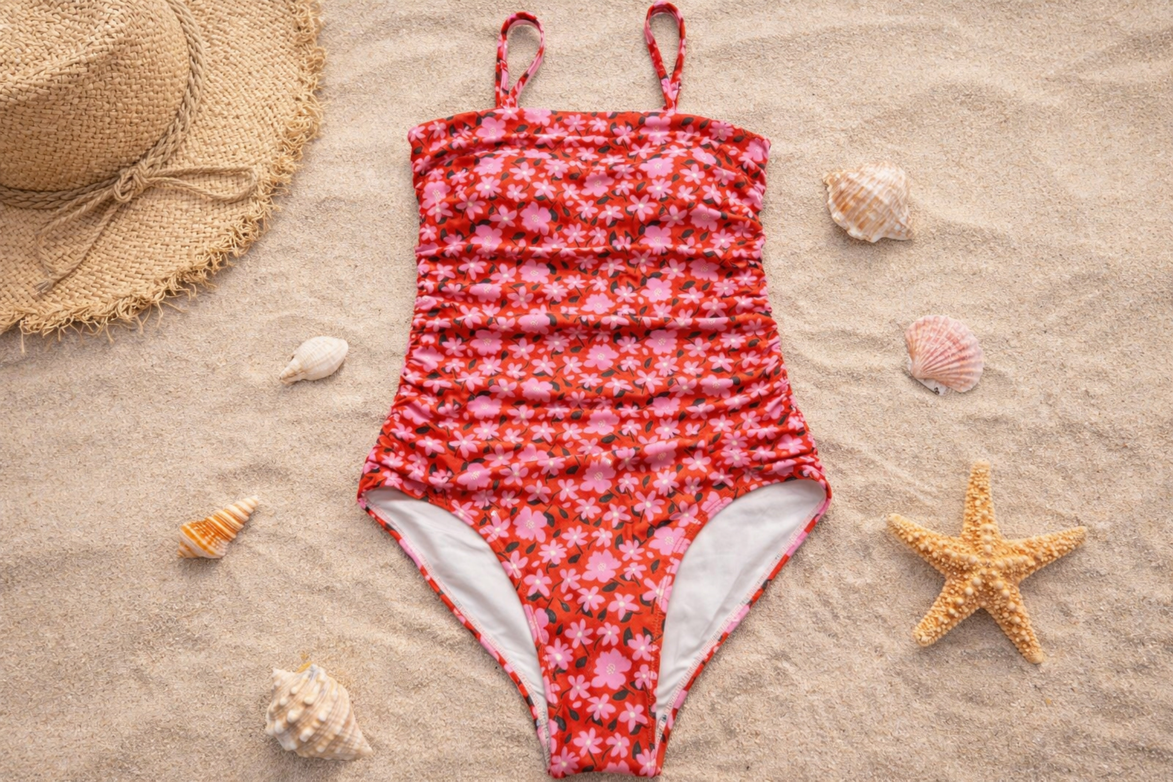 Women's One Piece Swimsuit | Flower Power (Pre-Order)