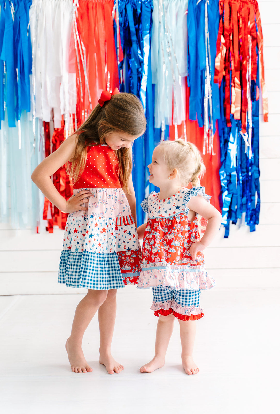 Little Liberty Duck Parade Panel Dress