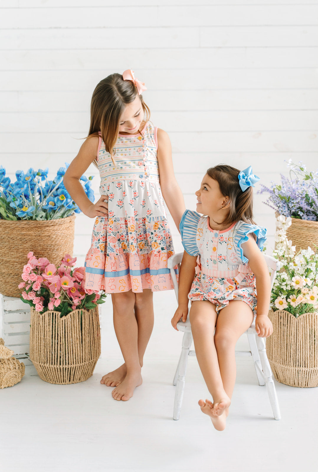 Hippity Hop Garden Bubble Romper