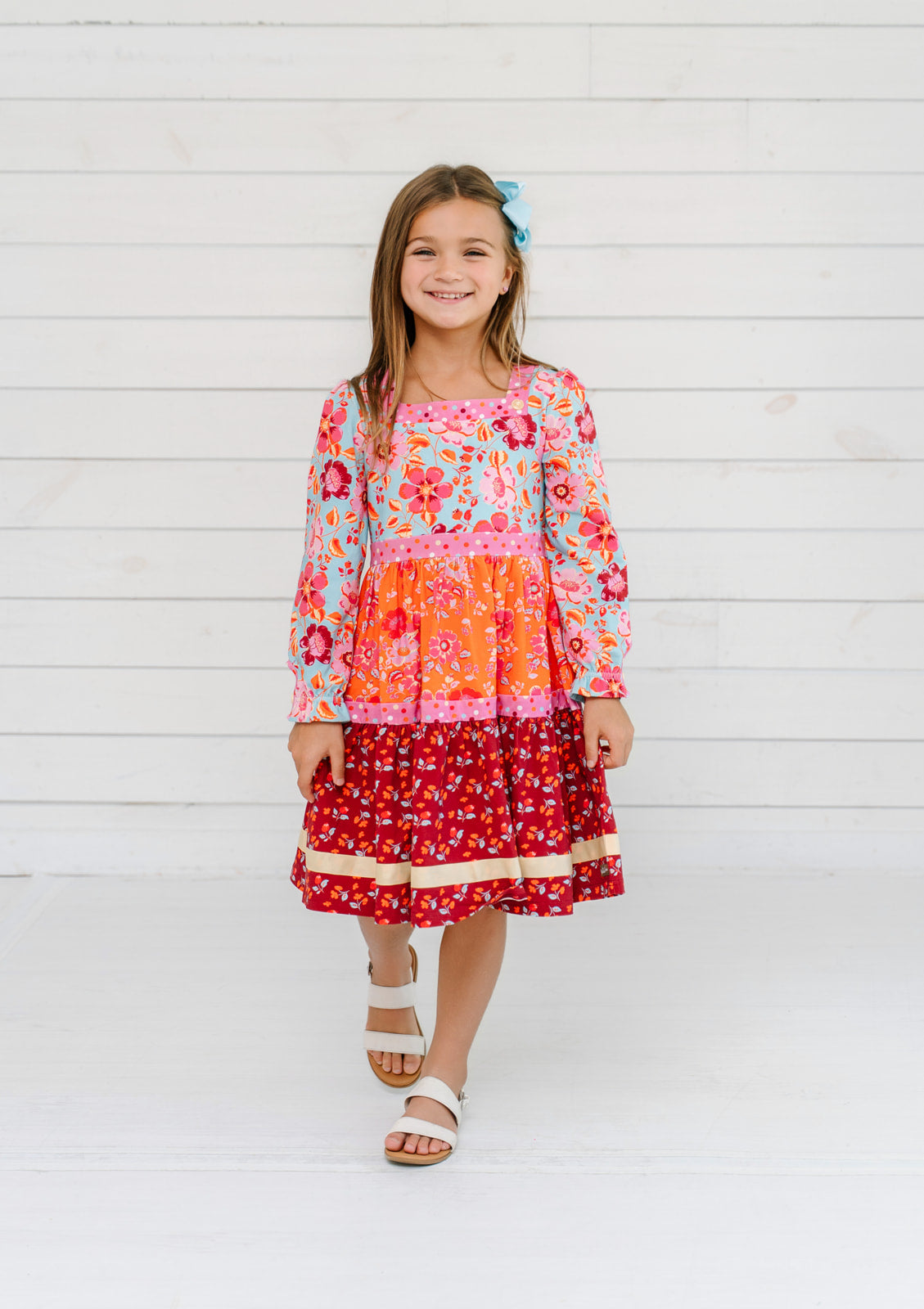 Autumn Story Panel Dress (Pre-Order)