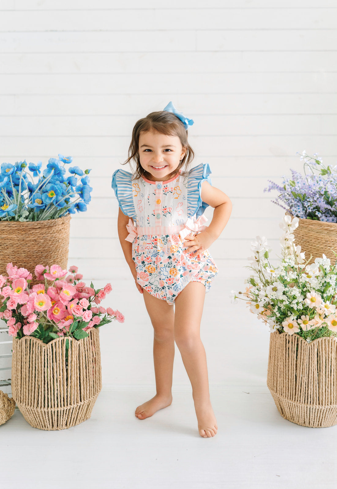 Hippity Hop Garden Bubble Romper