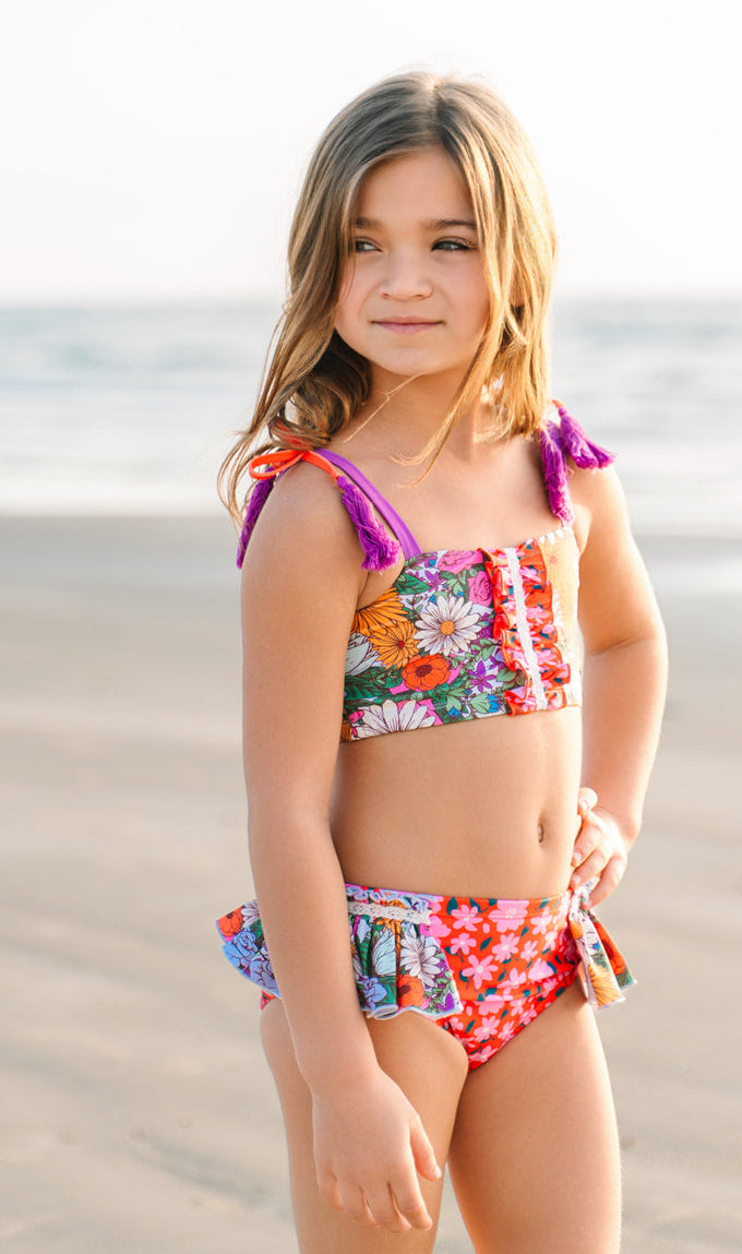 Two Piece Swimsuit | Flower Power (Pre-Order)