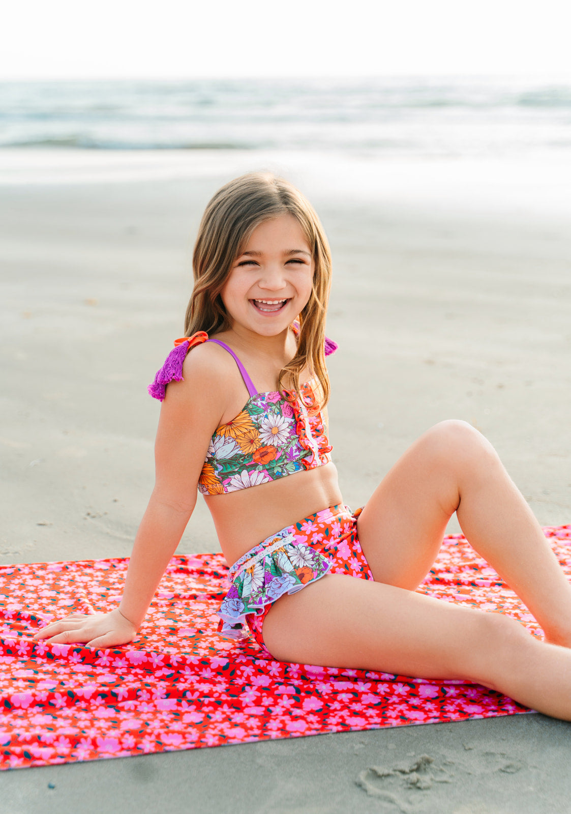 Two Piece Swimsuit | Flower Power (Pre-Order)