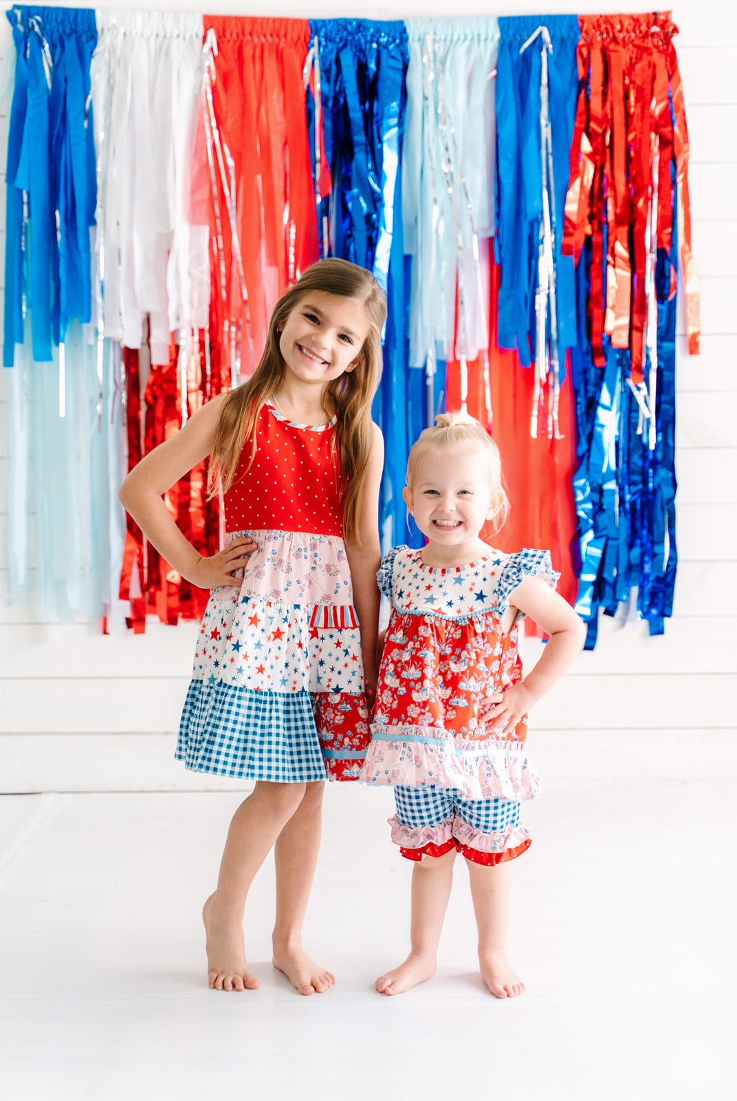 Little Liberty Duck Parade Panel Dress