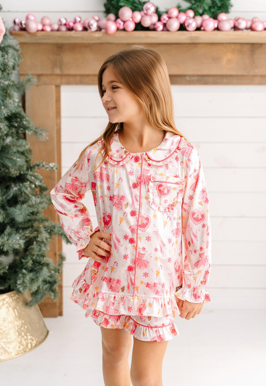 Sugarplum Soirée Satin Lounge Set (Pre-Order Ships End of October)
