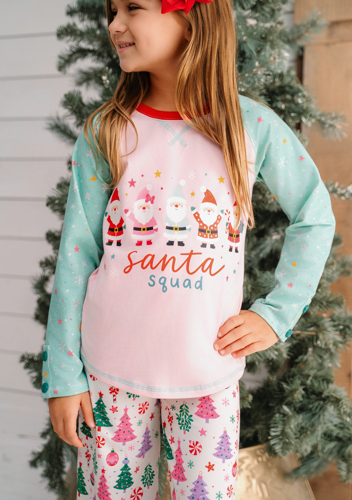 Santa Squad Raglan Tee (Pre-Order)