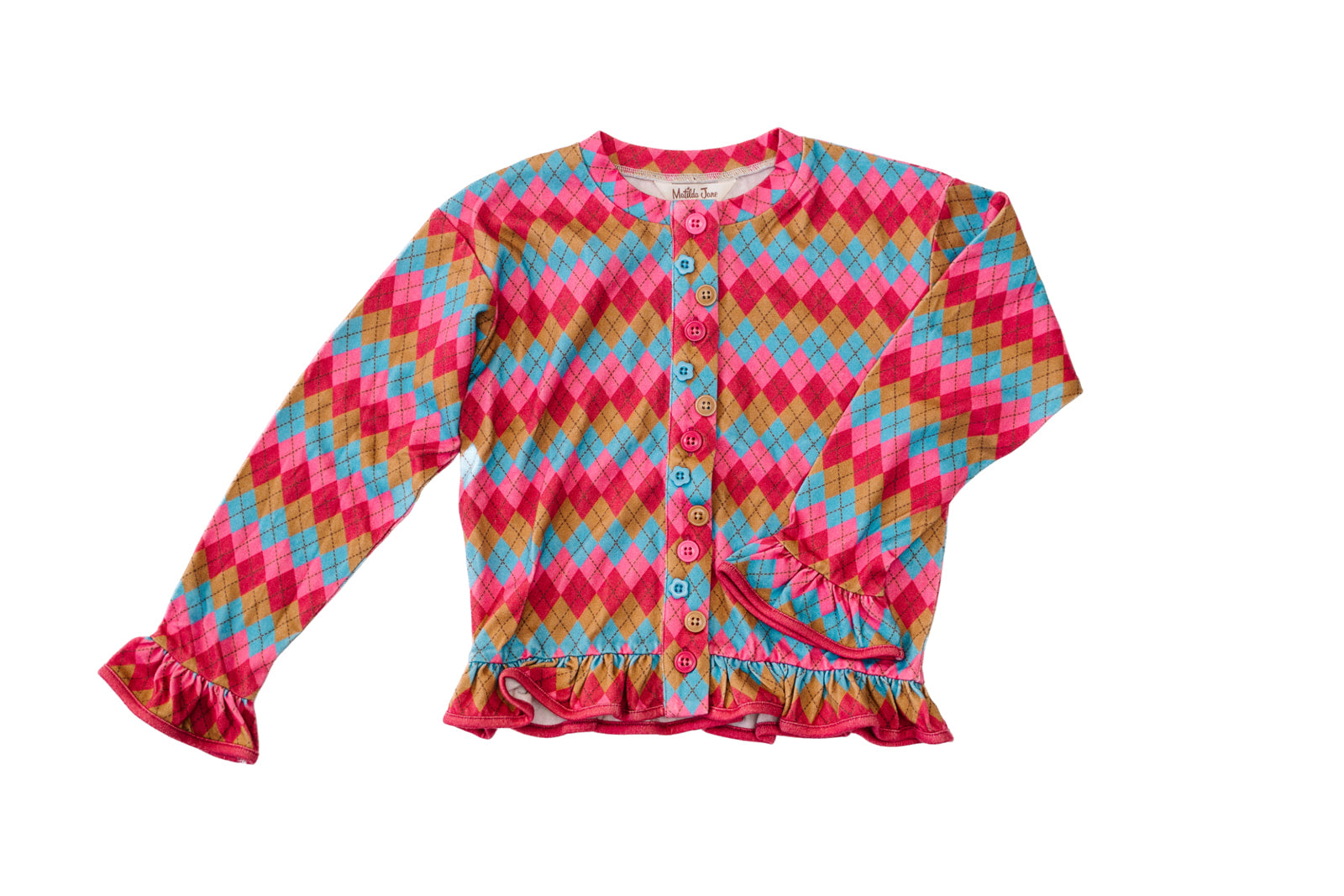 Cupid's Argyle Cardigan