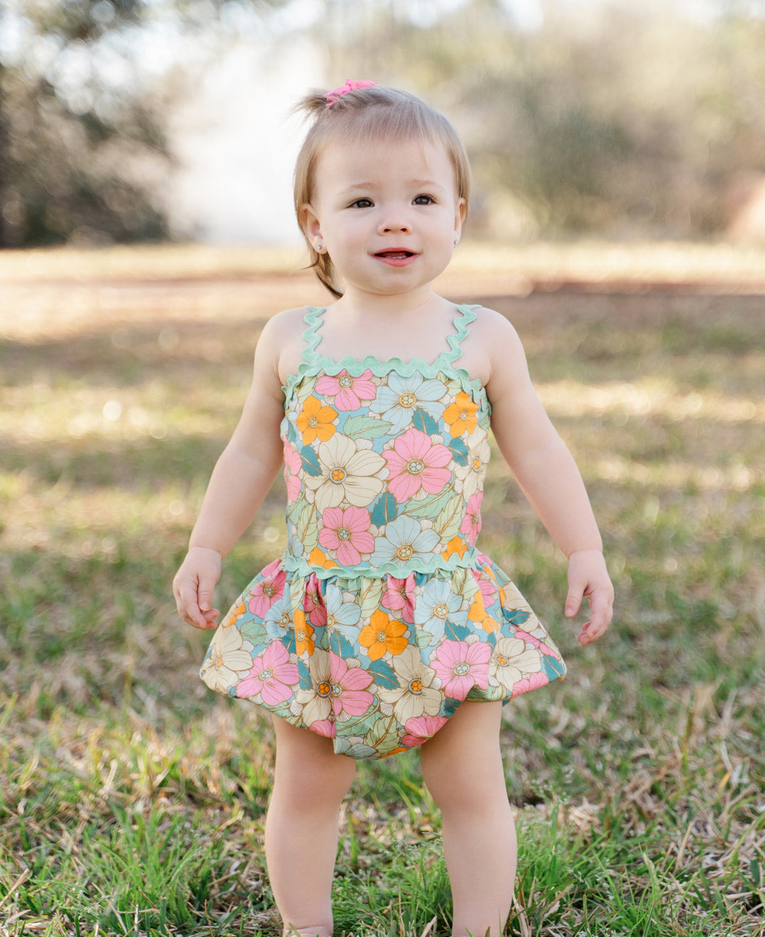 Heirloom Meadow Bubble Romper (Pre-Order)