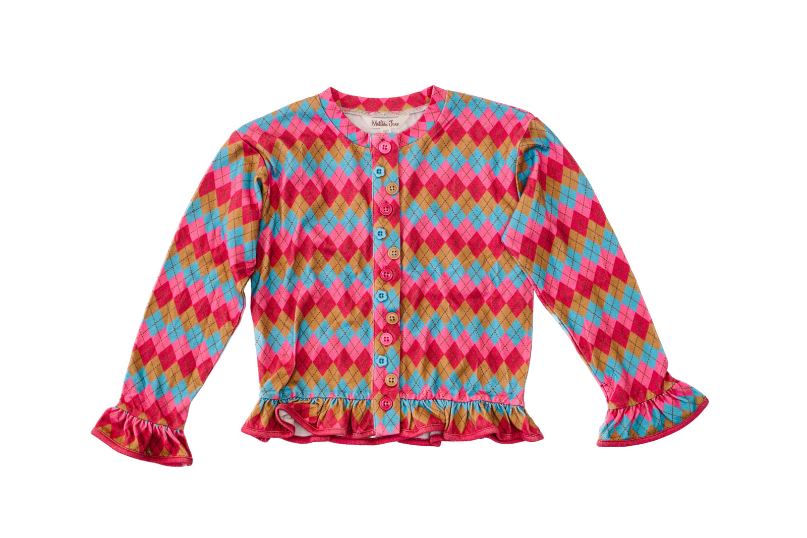 Cupid's Argyle Cardigan