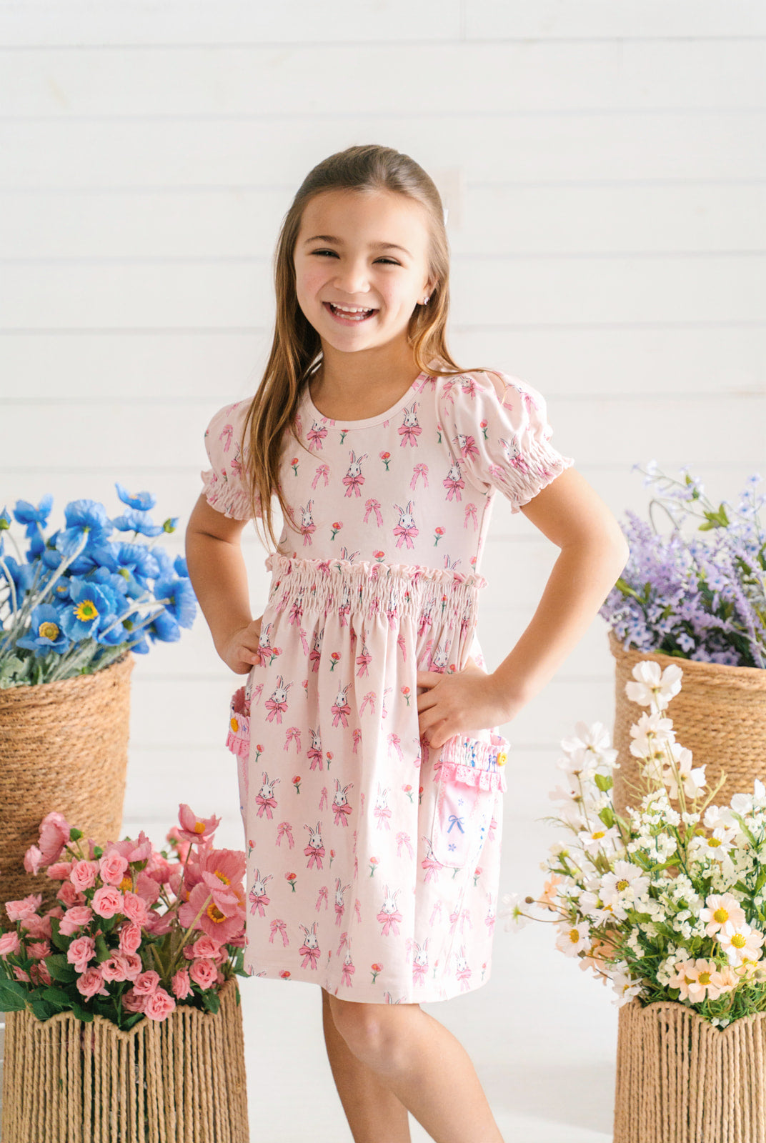 Bloom & Bunny Lap Dress (Pre-Order)