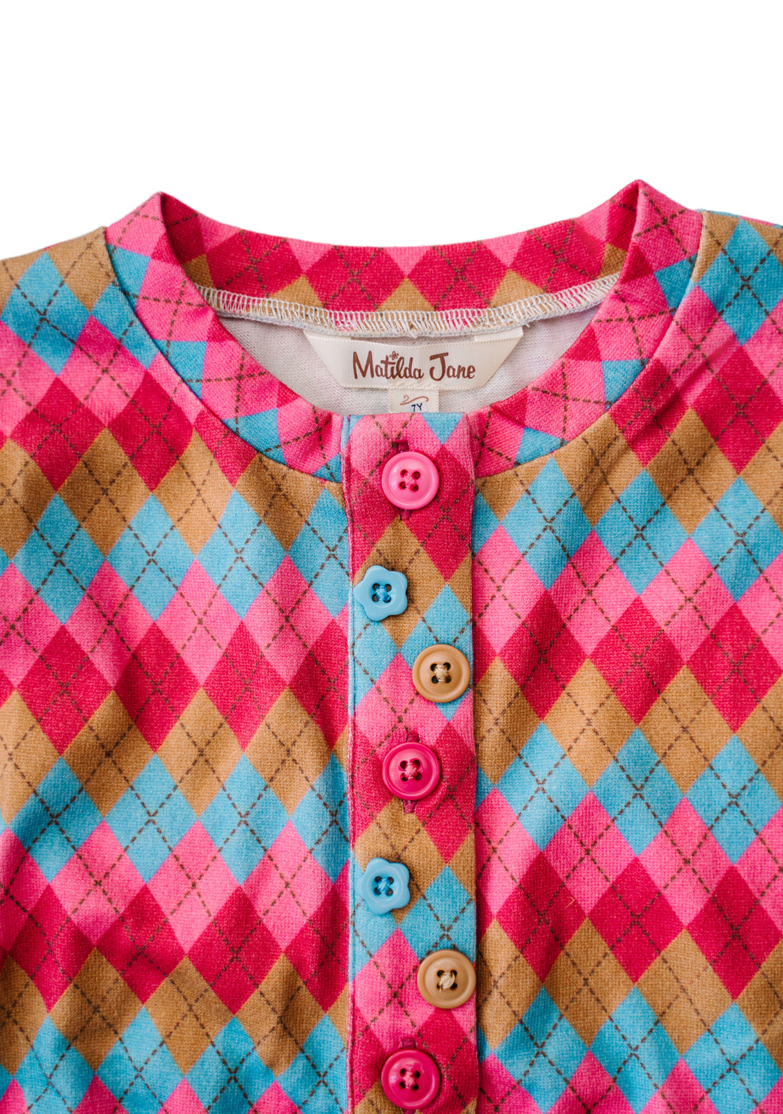 Cupid's Argyle Cardigan