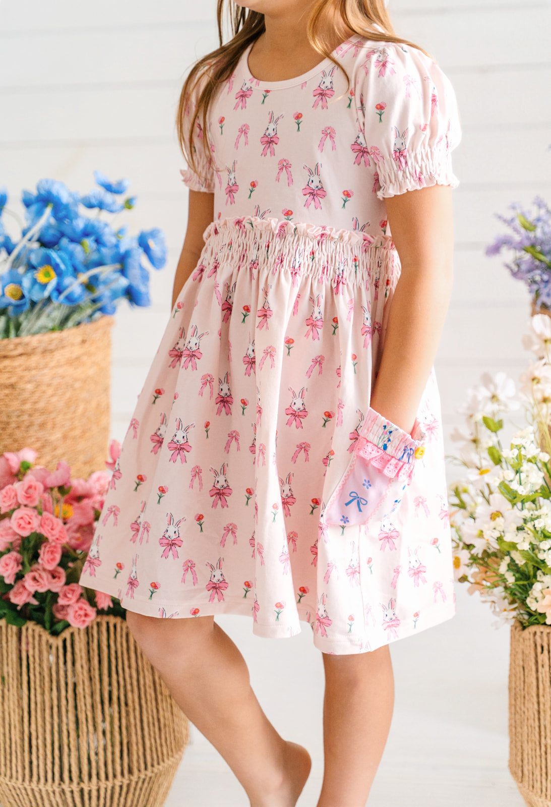 Bloom & Bunny Lap Dress (Pre-Order)