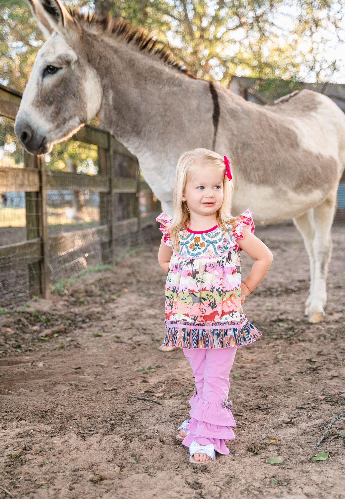 Sunset Stampede Tunic