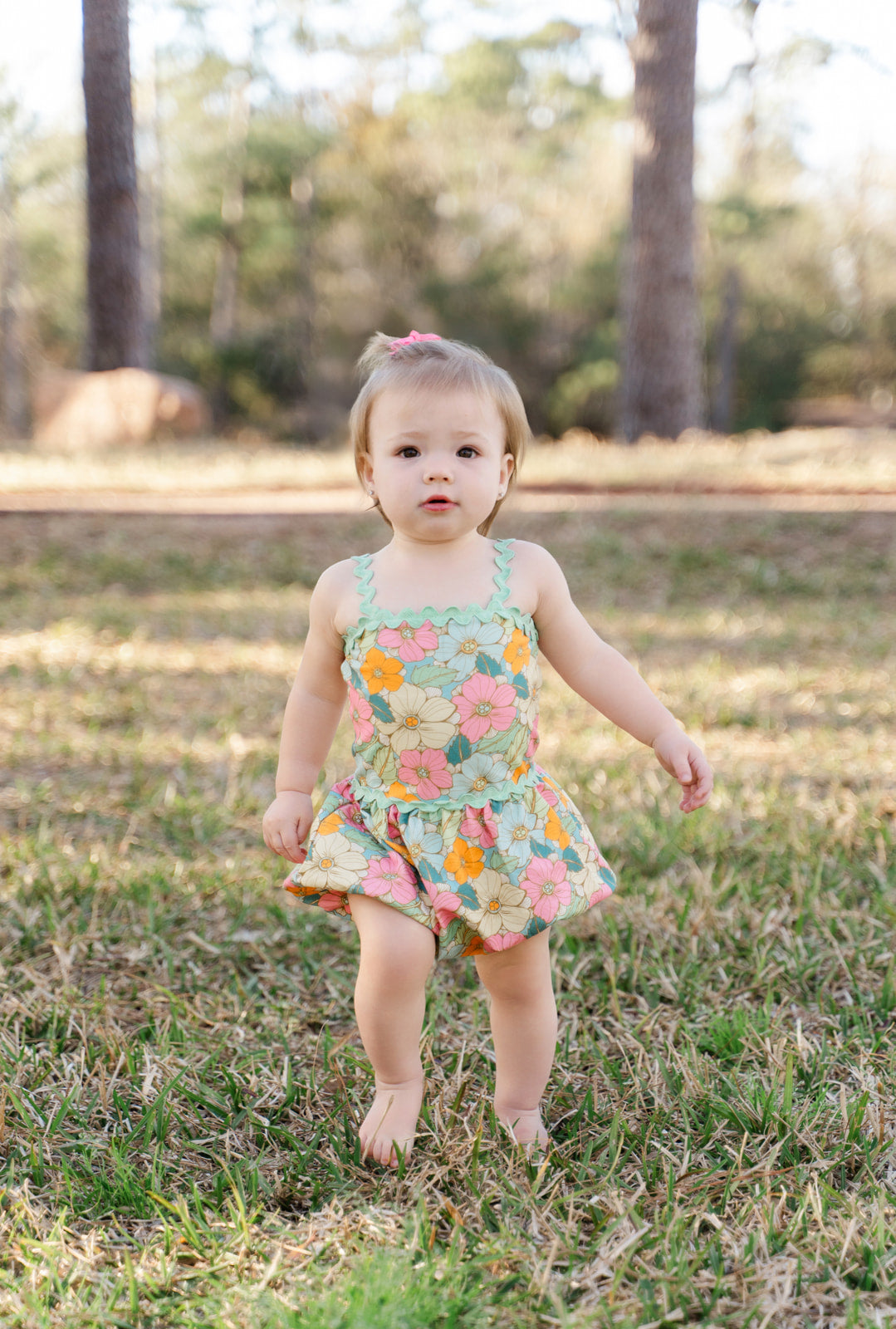 Heirloom Meadow Bubble Romper (Pre-Order)