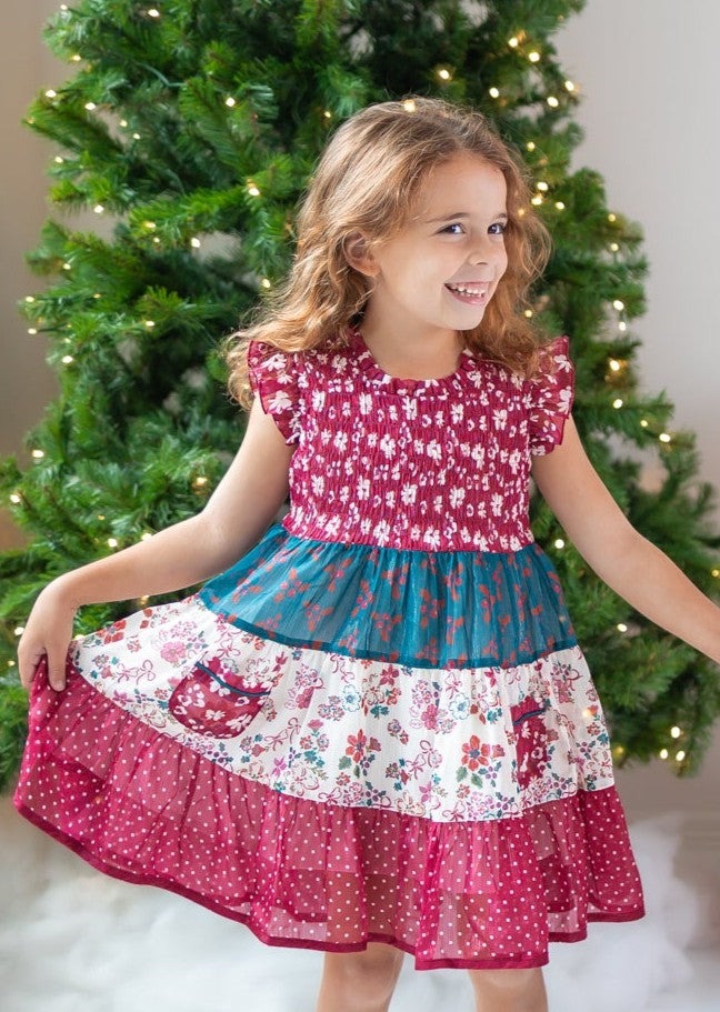 Tinselberry Lane Shimmer Dress (Pre-Order)