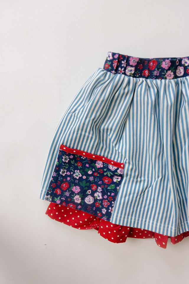 Liberty Garden Layered Skirt
