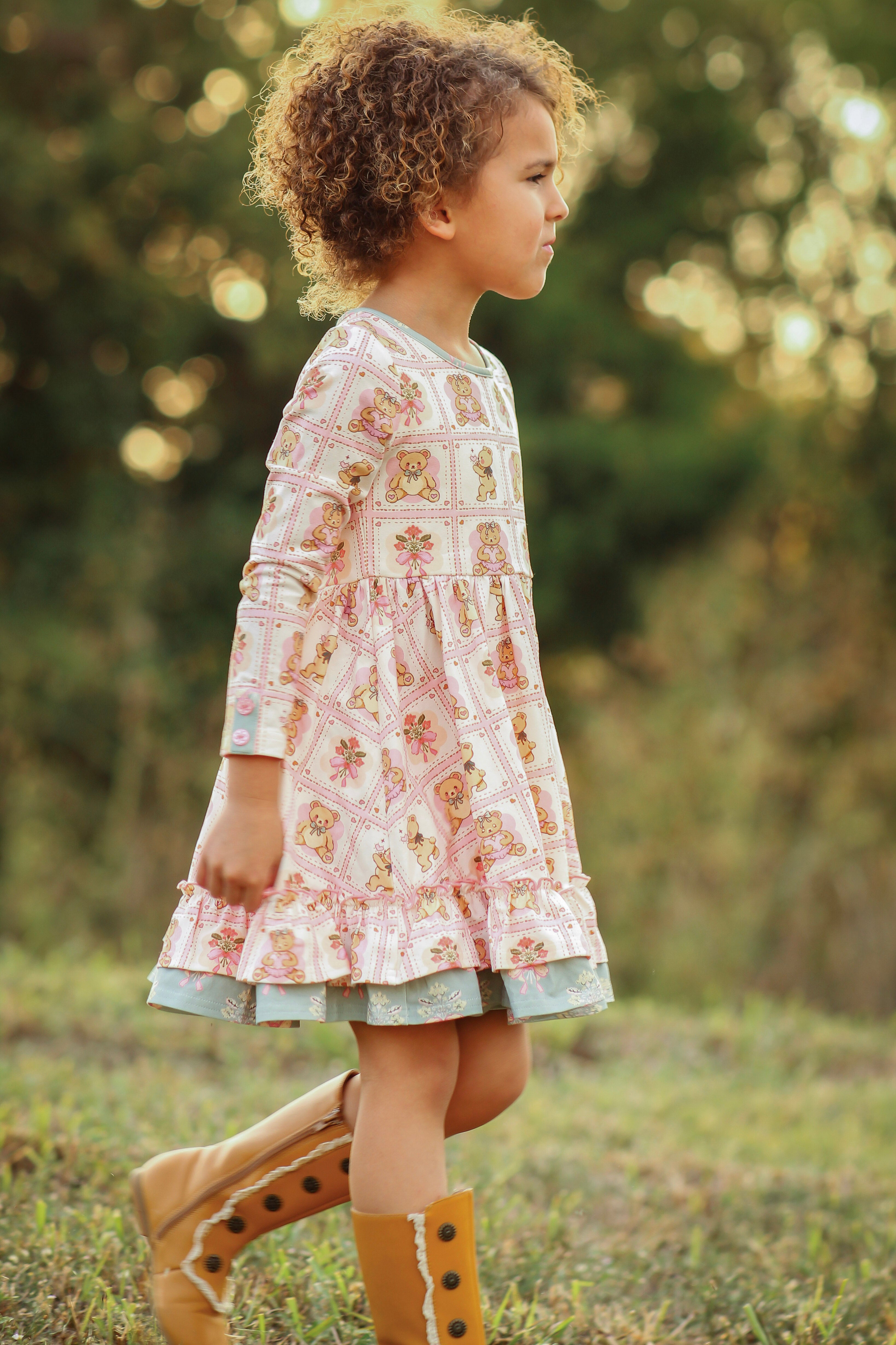 Beary Blossoms Lap Dress
