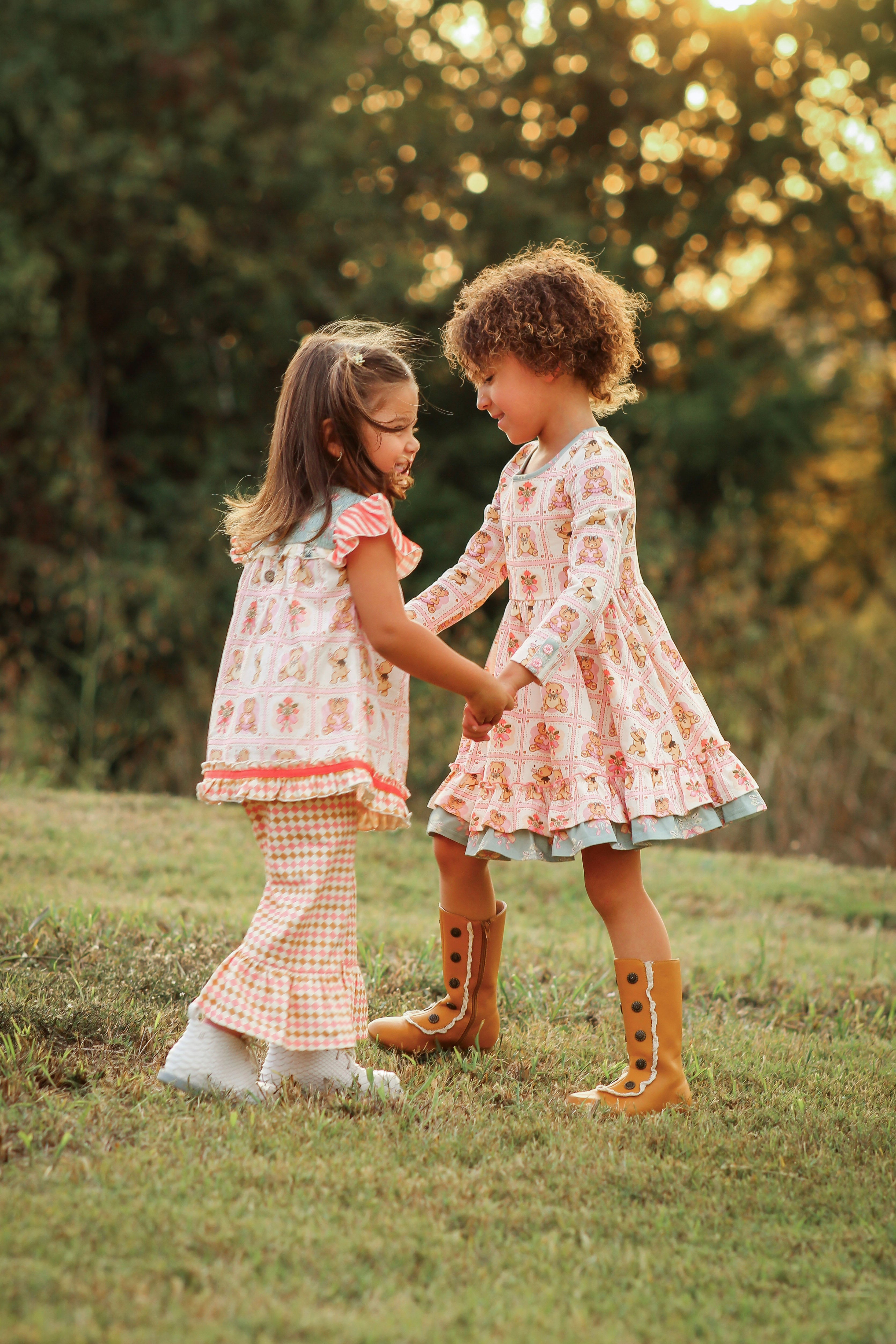 Beary Blossoms Lap Dress