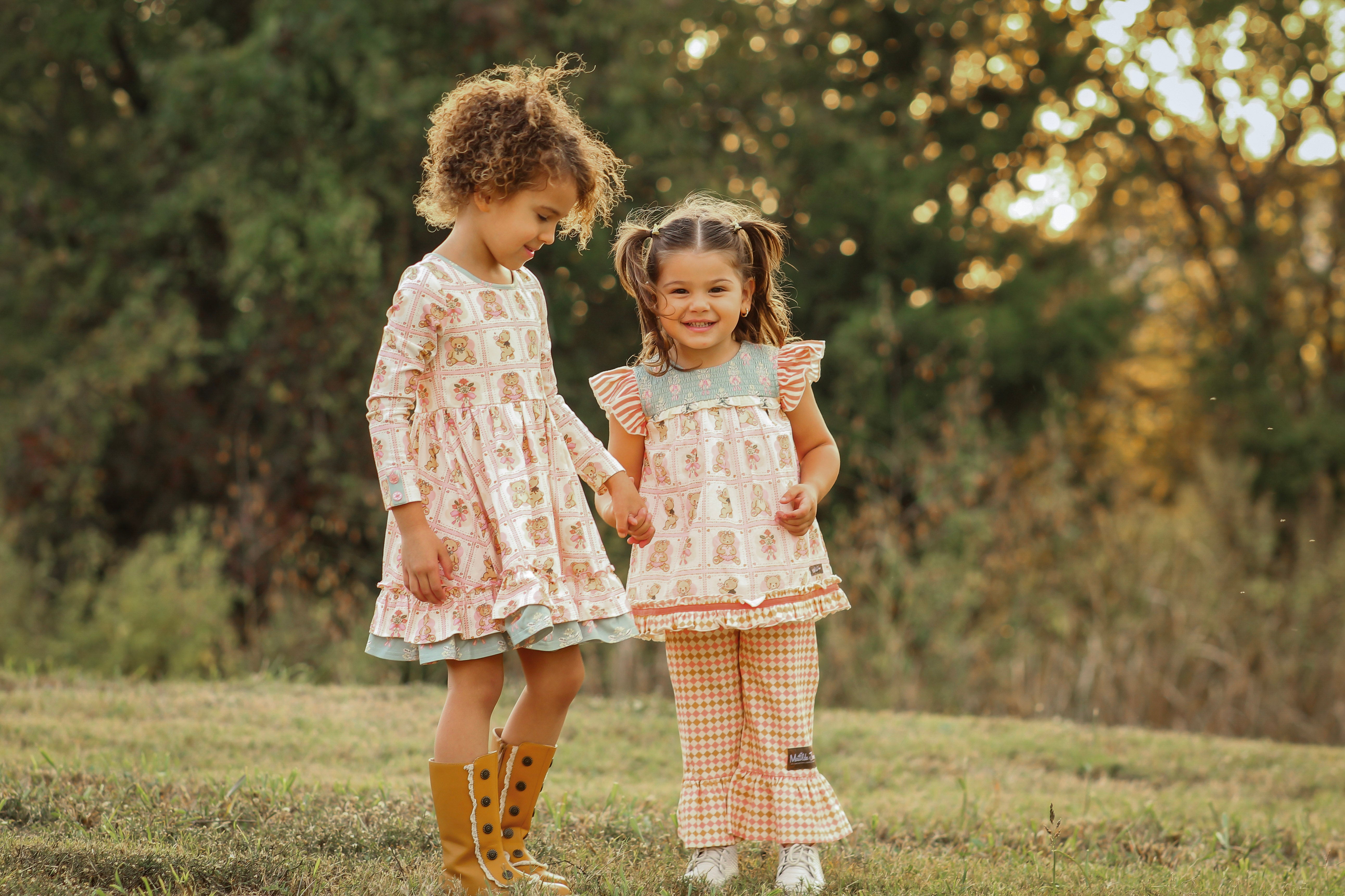 Beary Blossoms Lap Dress