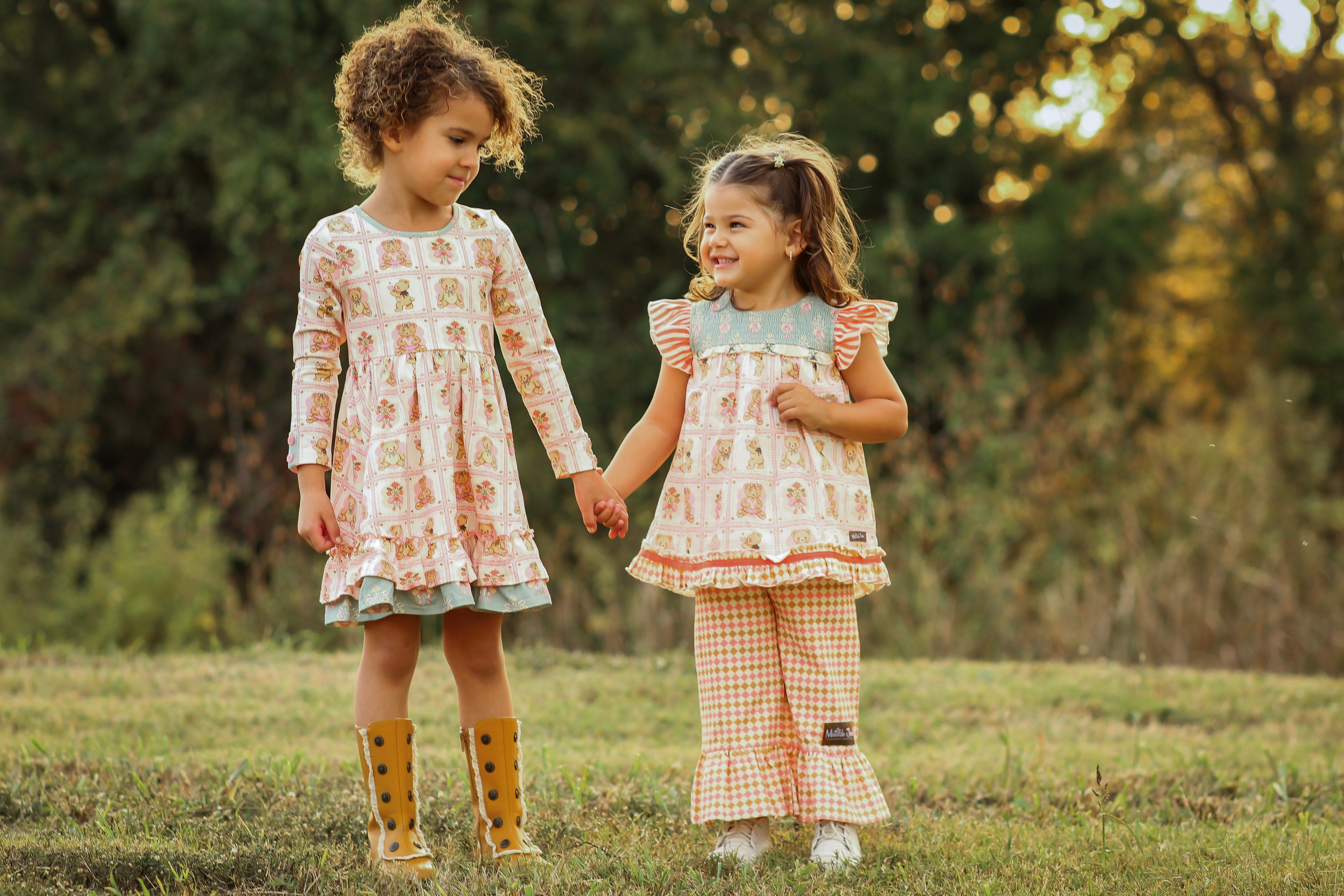 Beary Blossoms Lap Dress