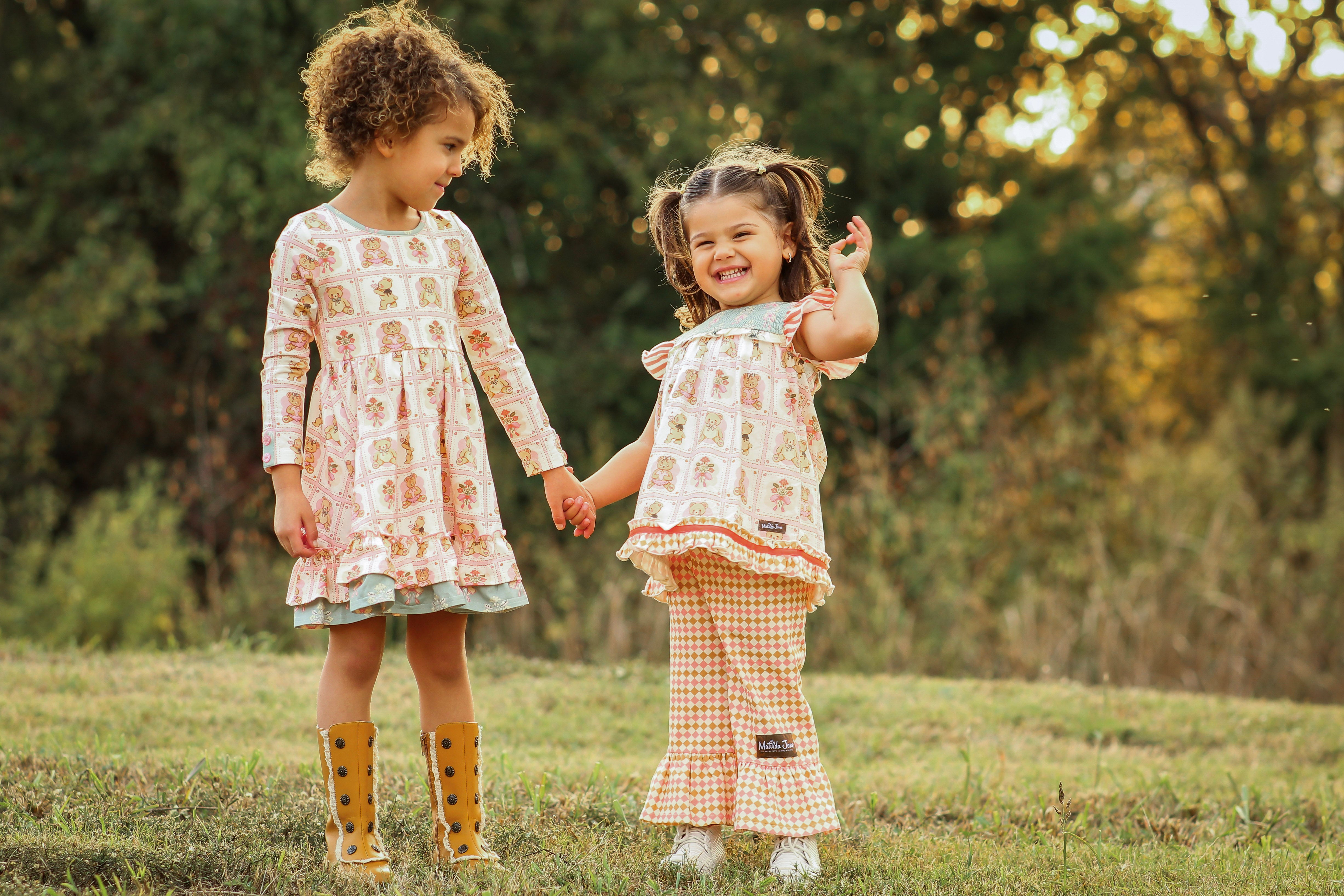 Beary Blossoms Lap Dress