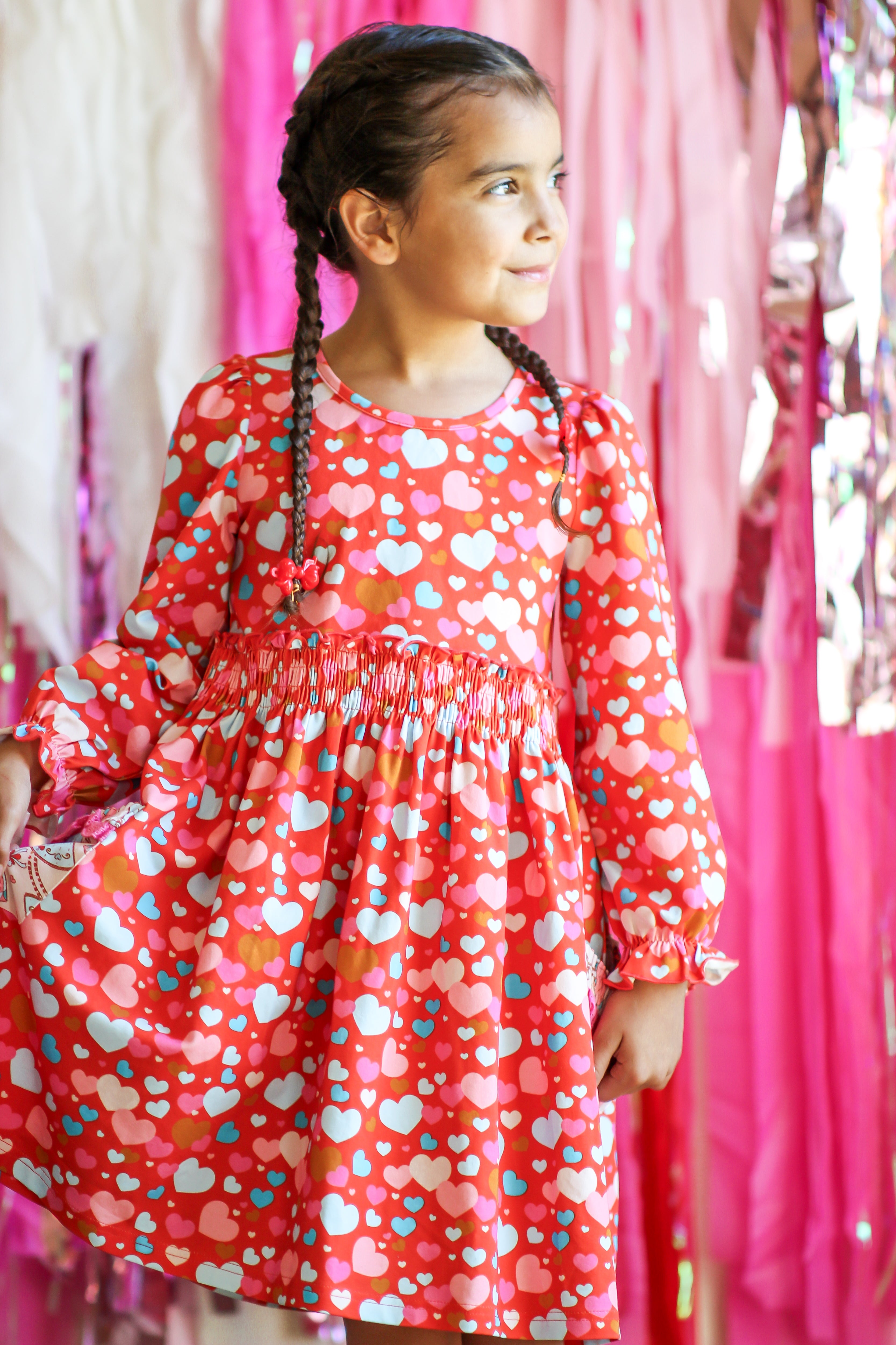 Sweetheart Shuffle Lap Dress