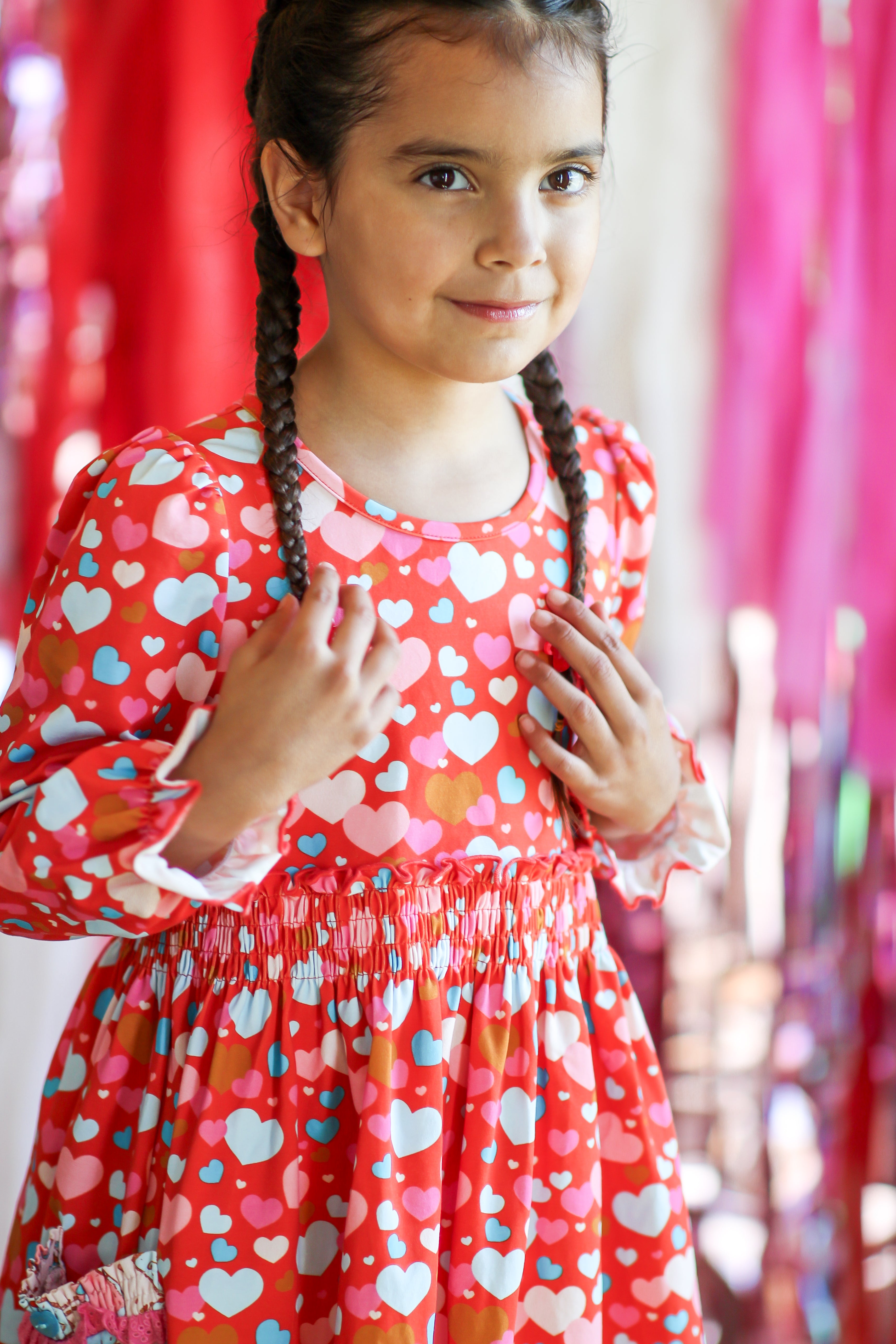 Sweetheart Shuffle Lap Dress