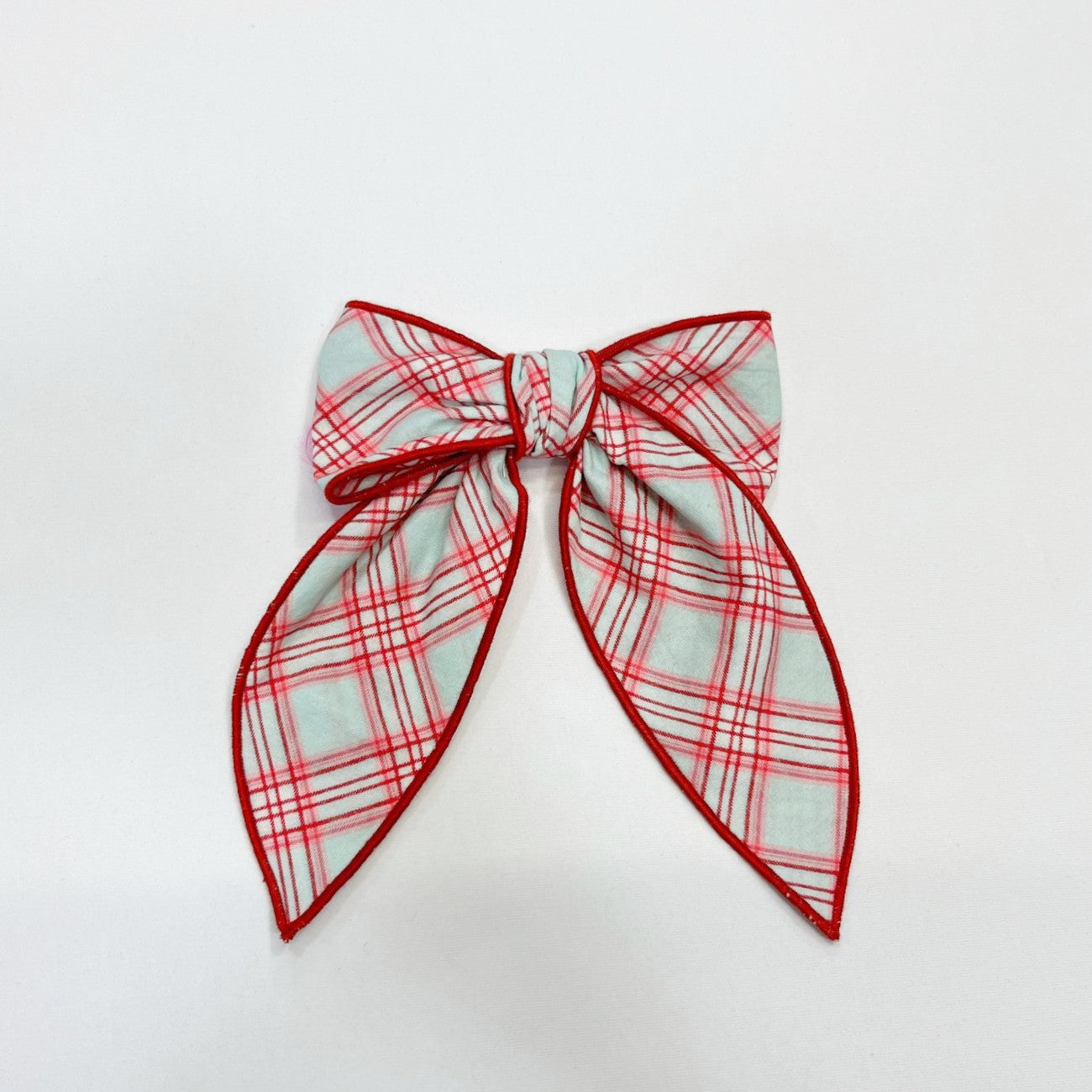 Yuletide Tartan Twist Hair Bow