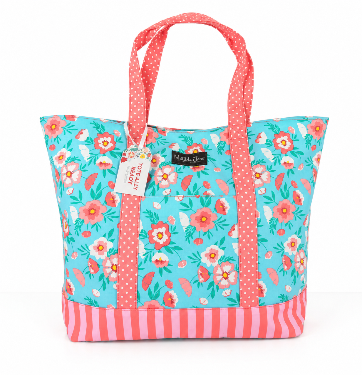 Stripes & Dots Tote Bag
