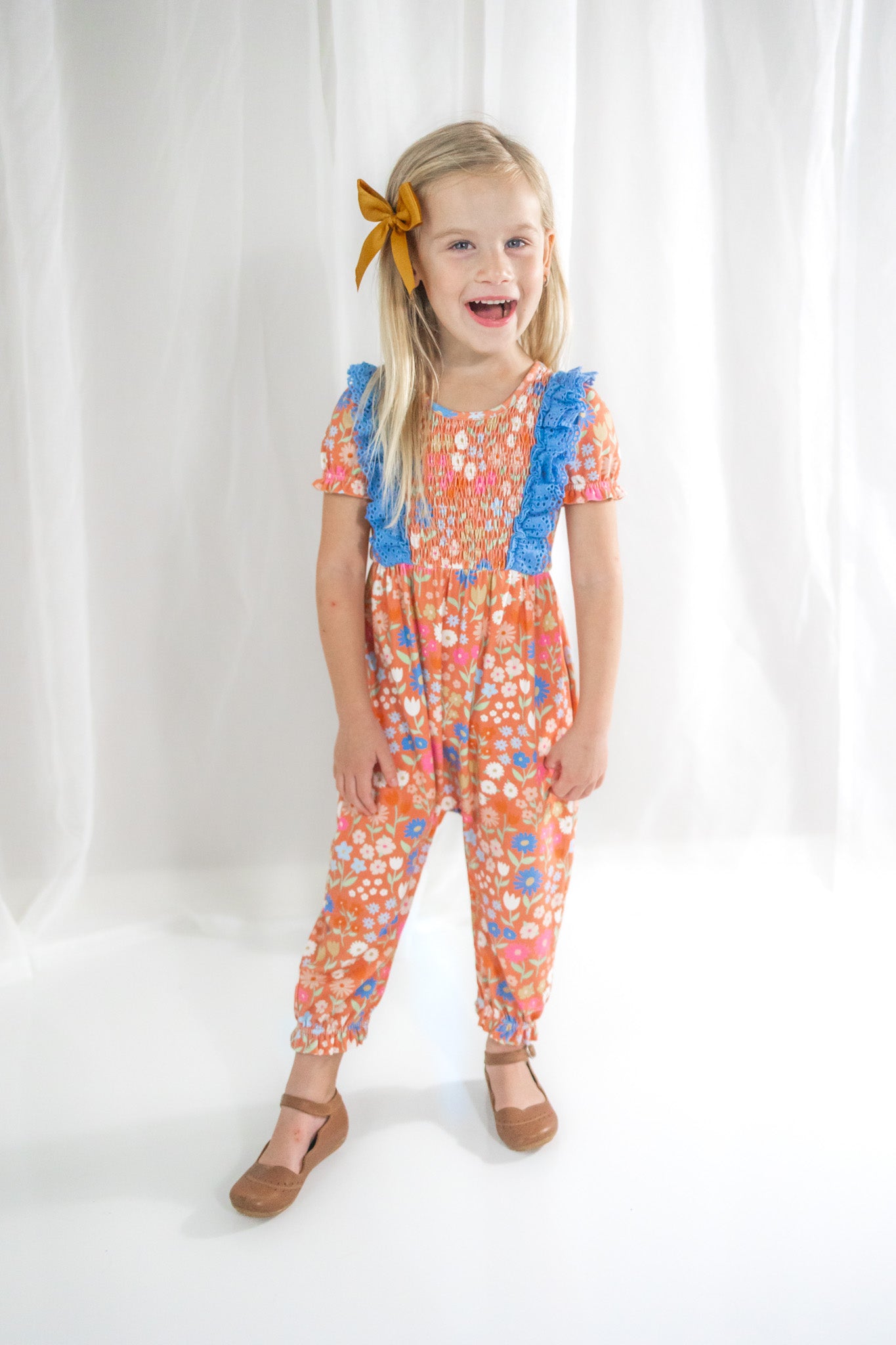 Playful Poppies Romper