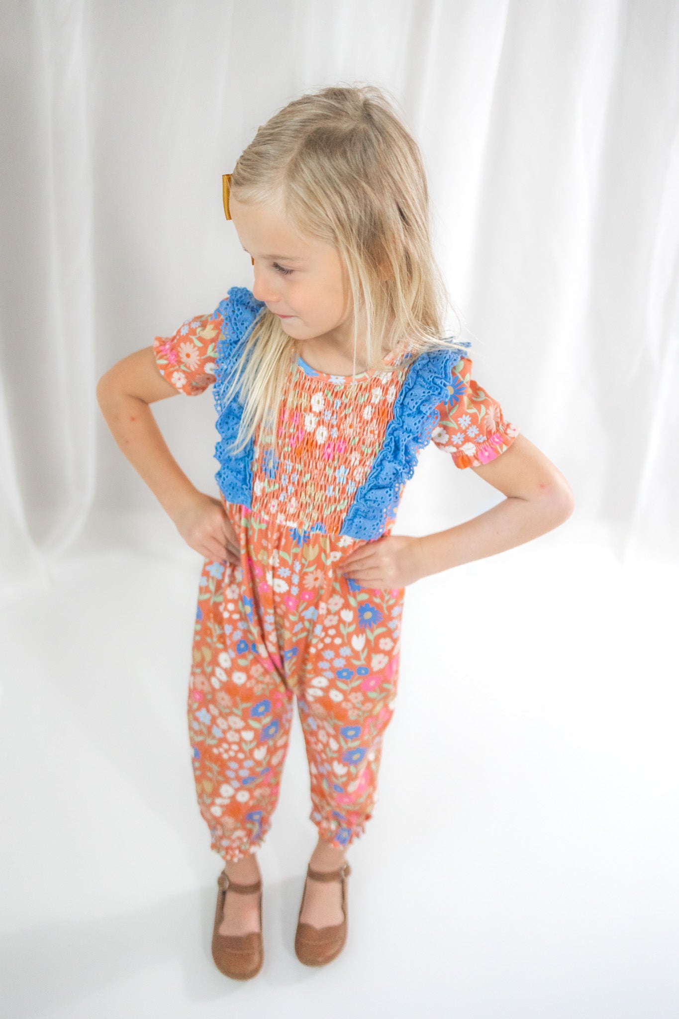 Playful Poppies Romper