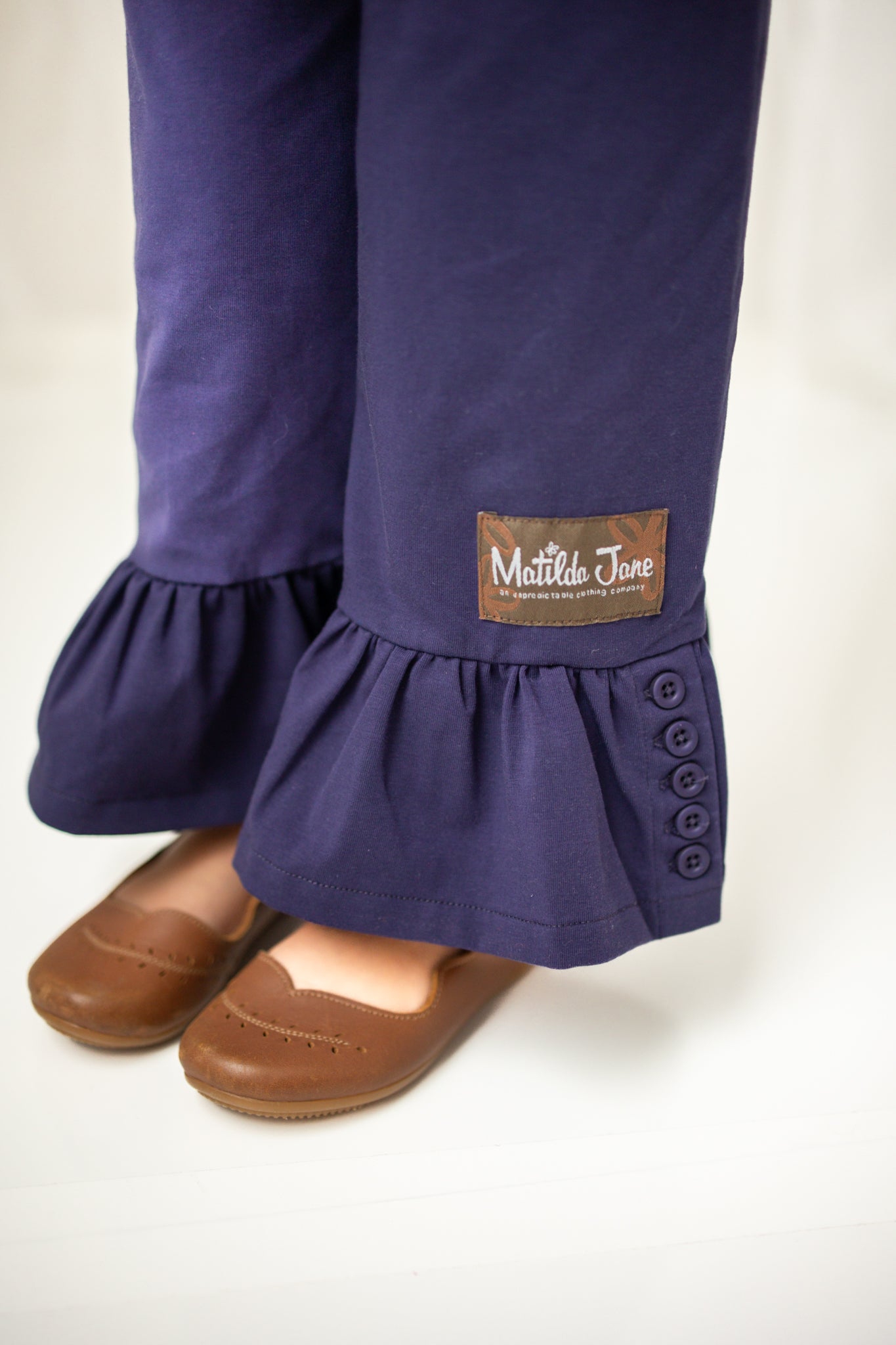 Six Matilda high quality Jane Big Ruffle pants size 2