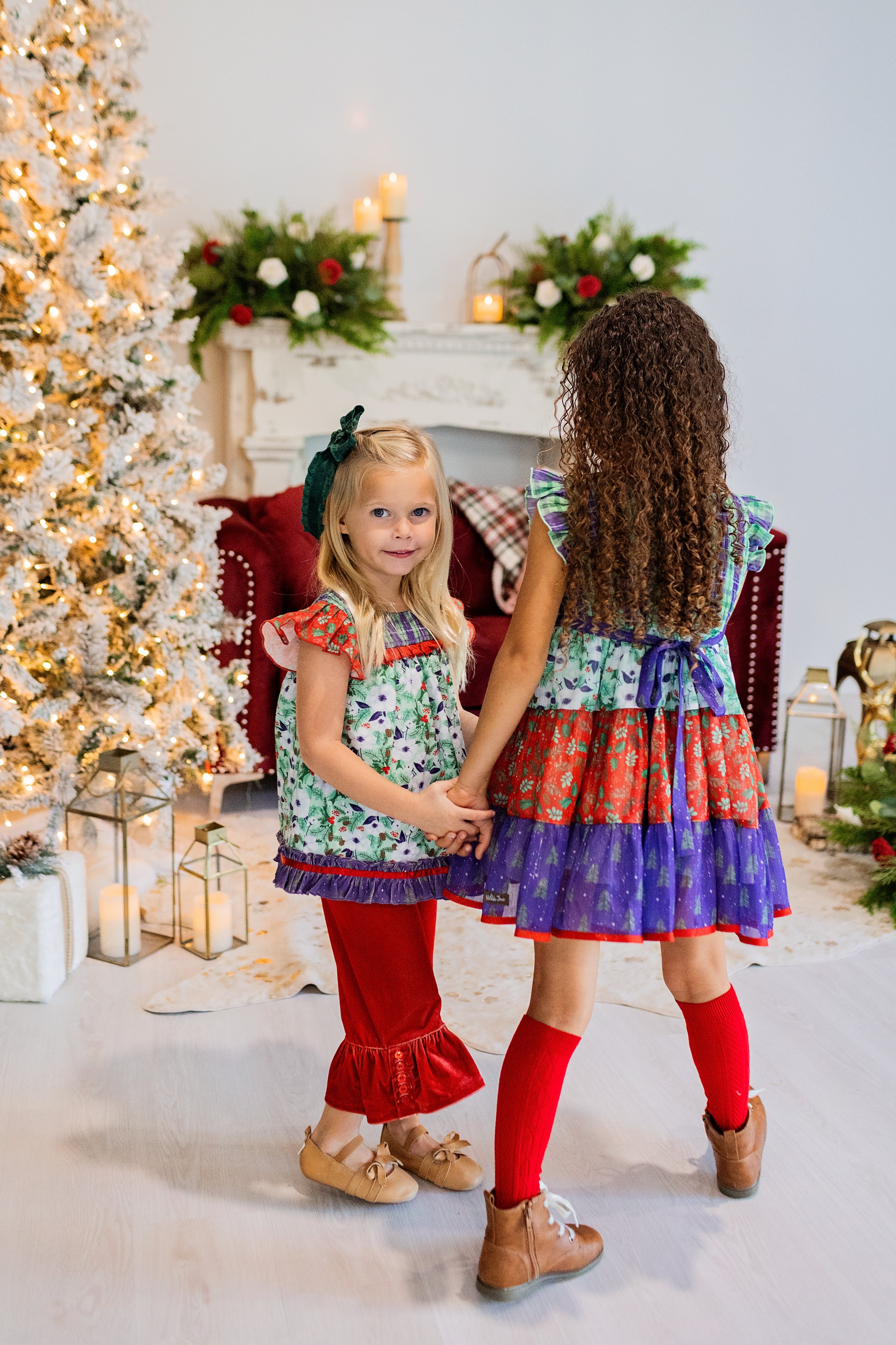 Festive Little Wonders Shimmer Dress