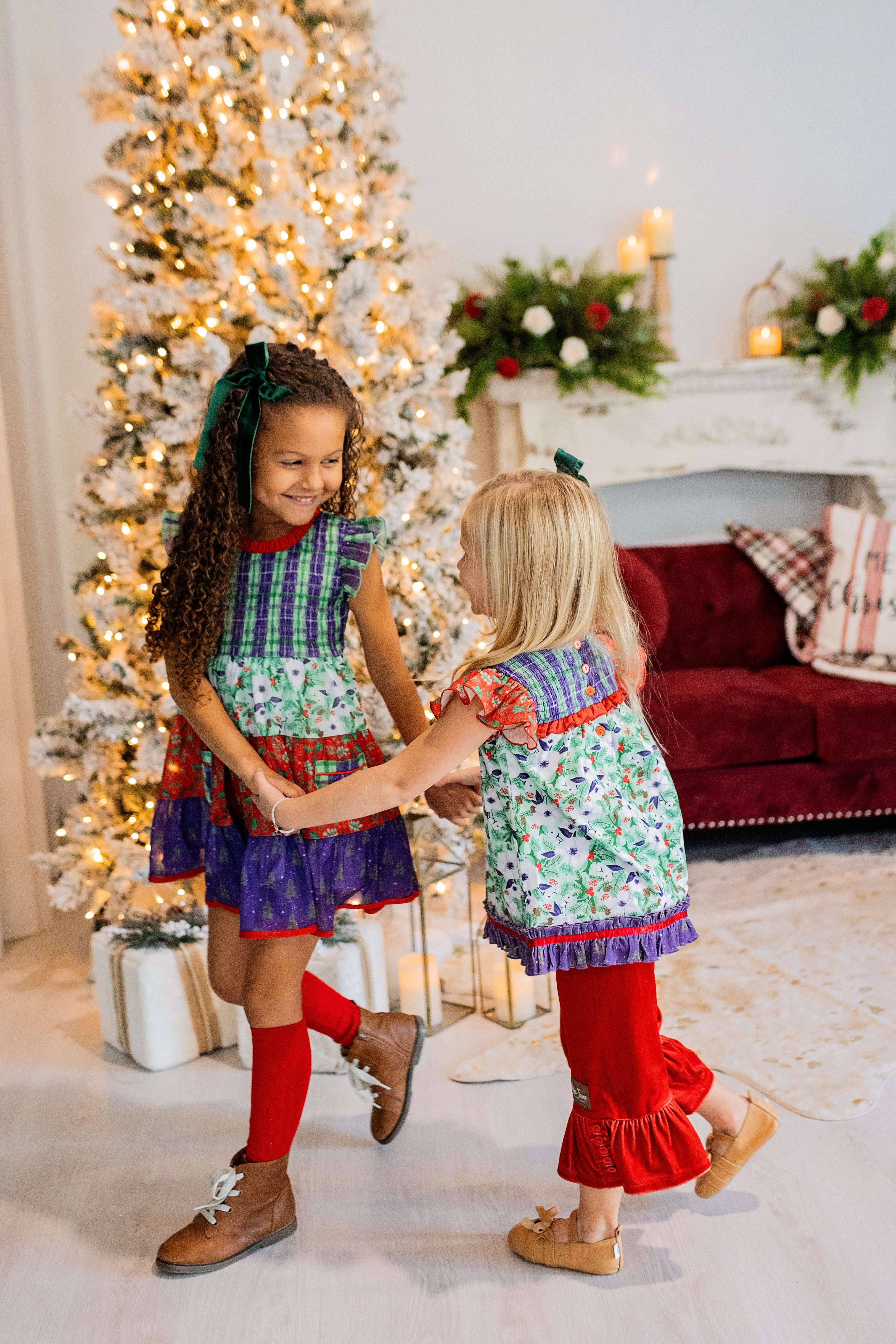 Festive Little Wonders Shimmer Dress