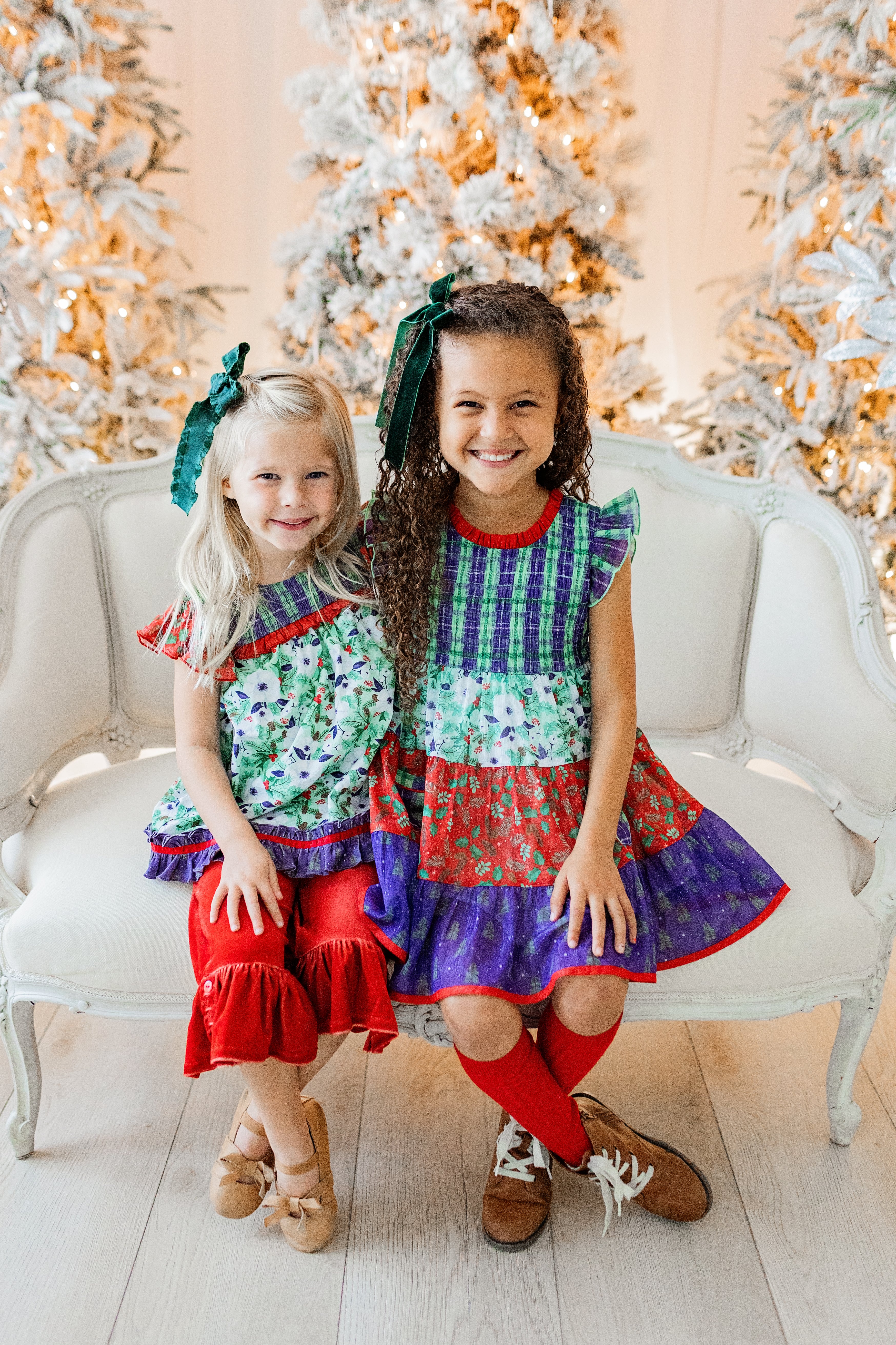 Festive Little Wonders Shimmer Dress