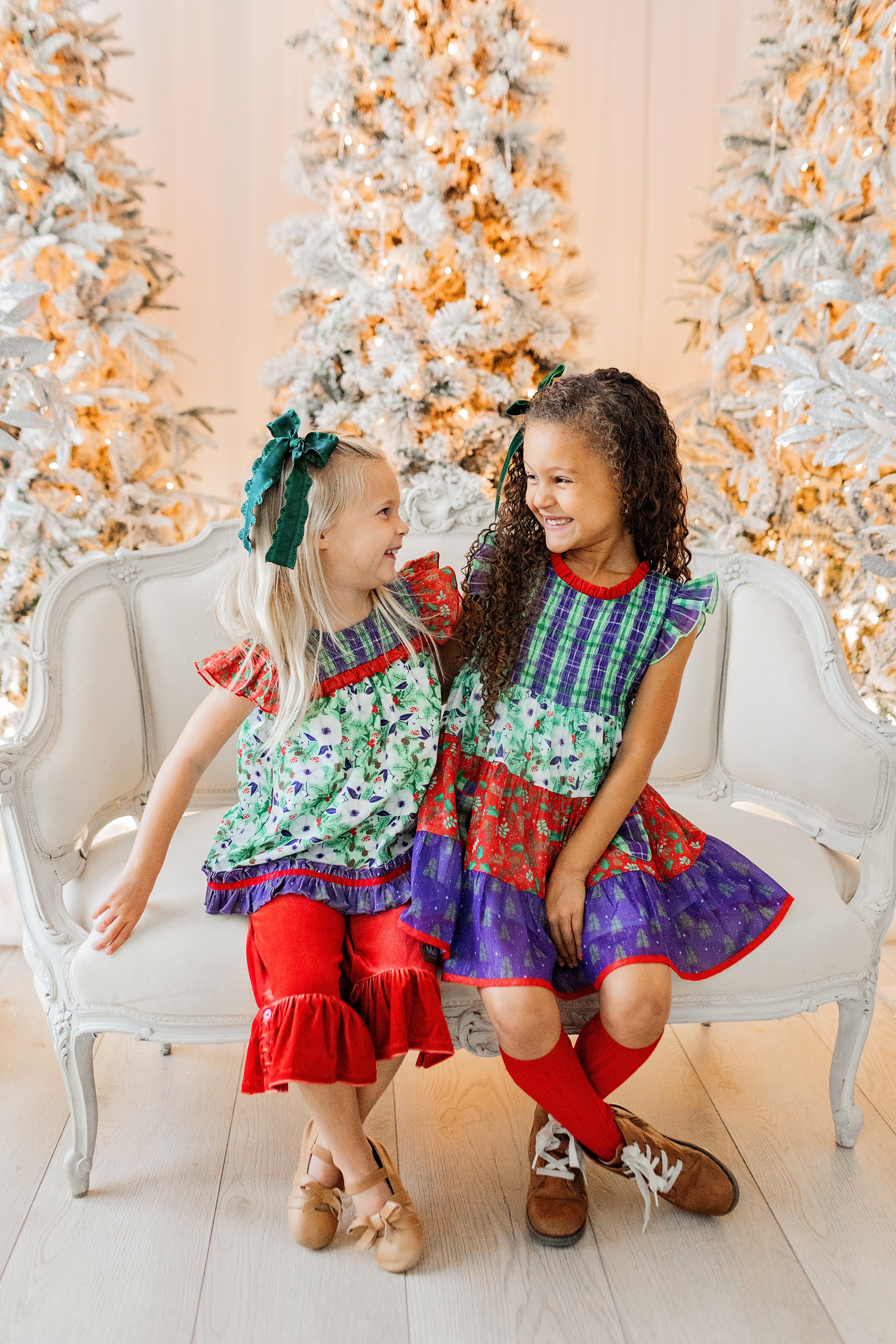 Festive Little Wonders Shimmer Dress