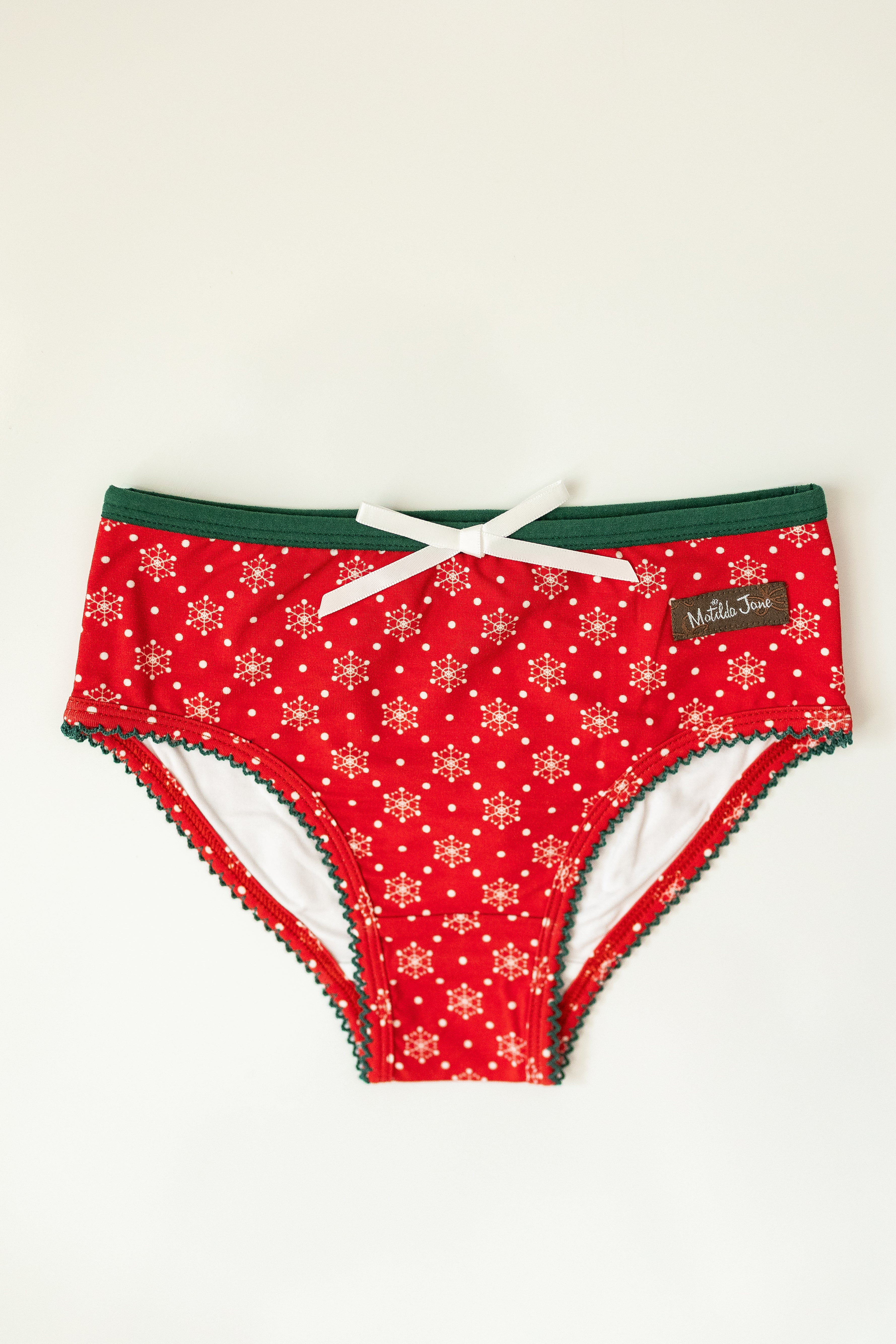 Girls Bikini Brief Underwear | Mistletoe Magic (Set of 3) (PRE-ORDER)