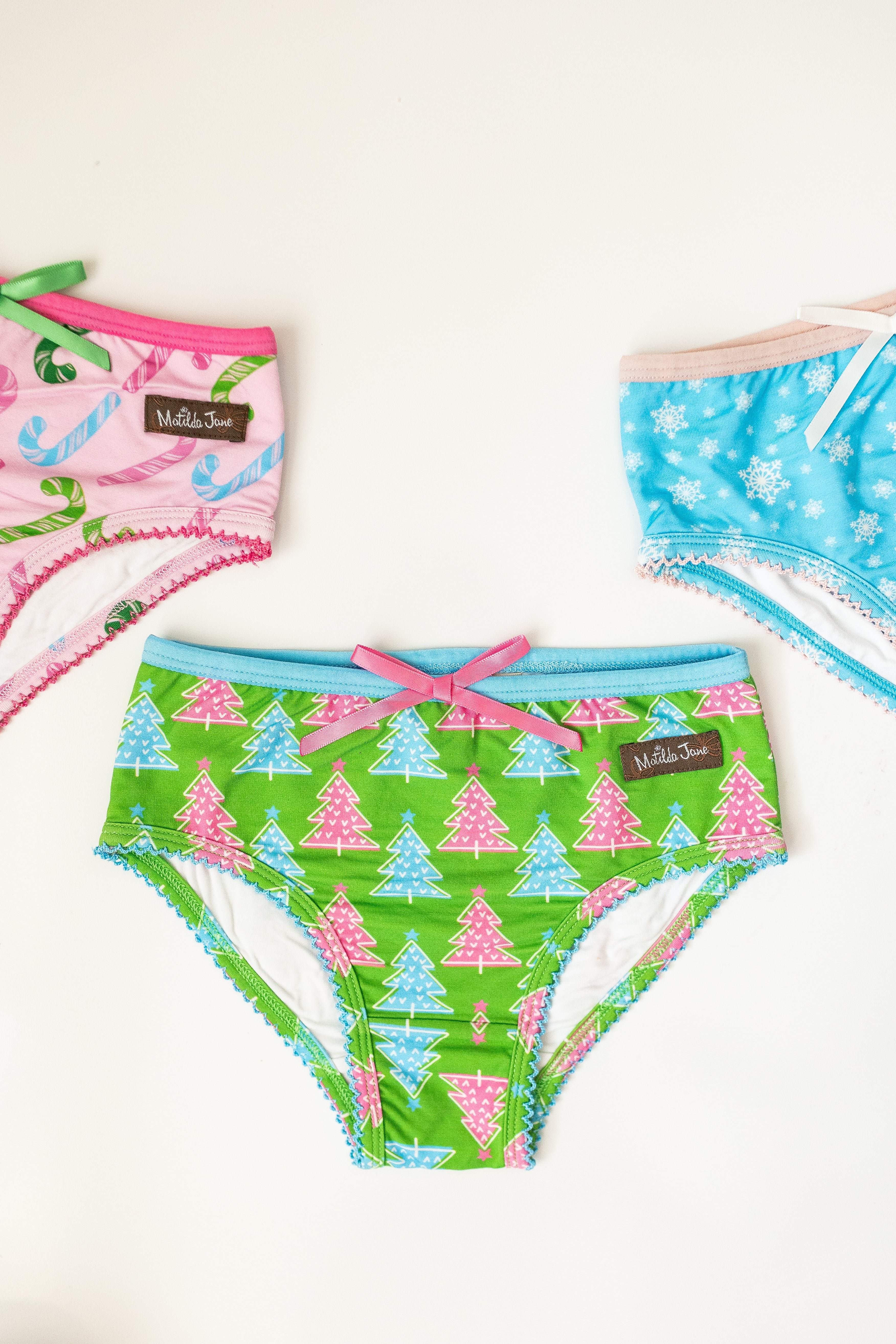 Girls Bikini Brief Underwear | Twinkle & Tinsel (Set of 3) (PRE-ORDER)