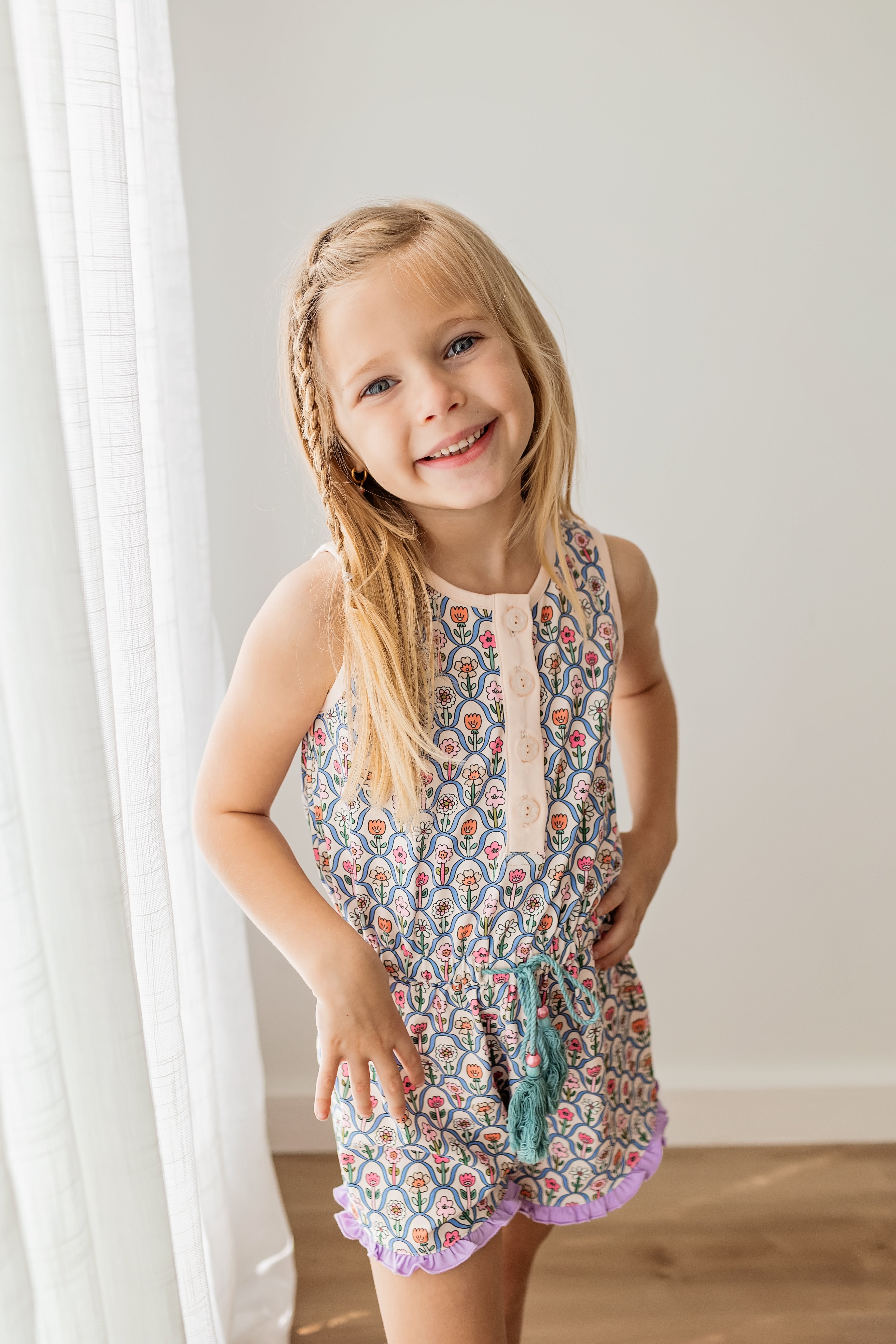Floral Fancies Romper (Pre-Order)