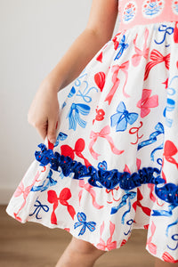 Bows Over America Button Dress (Pre-Order)