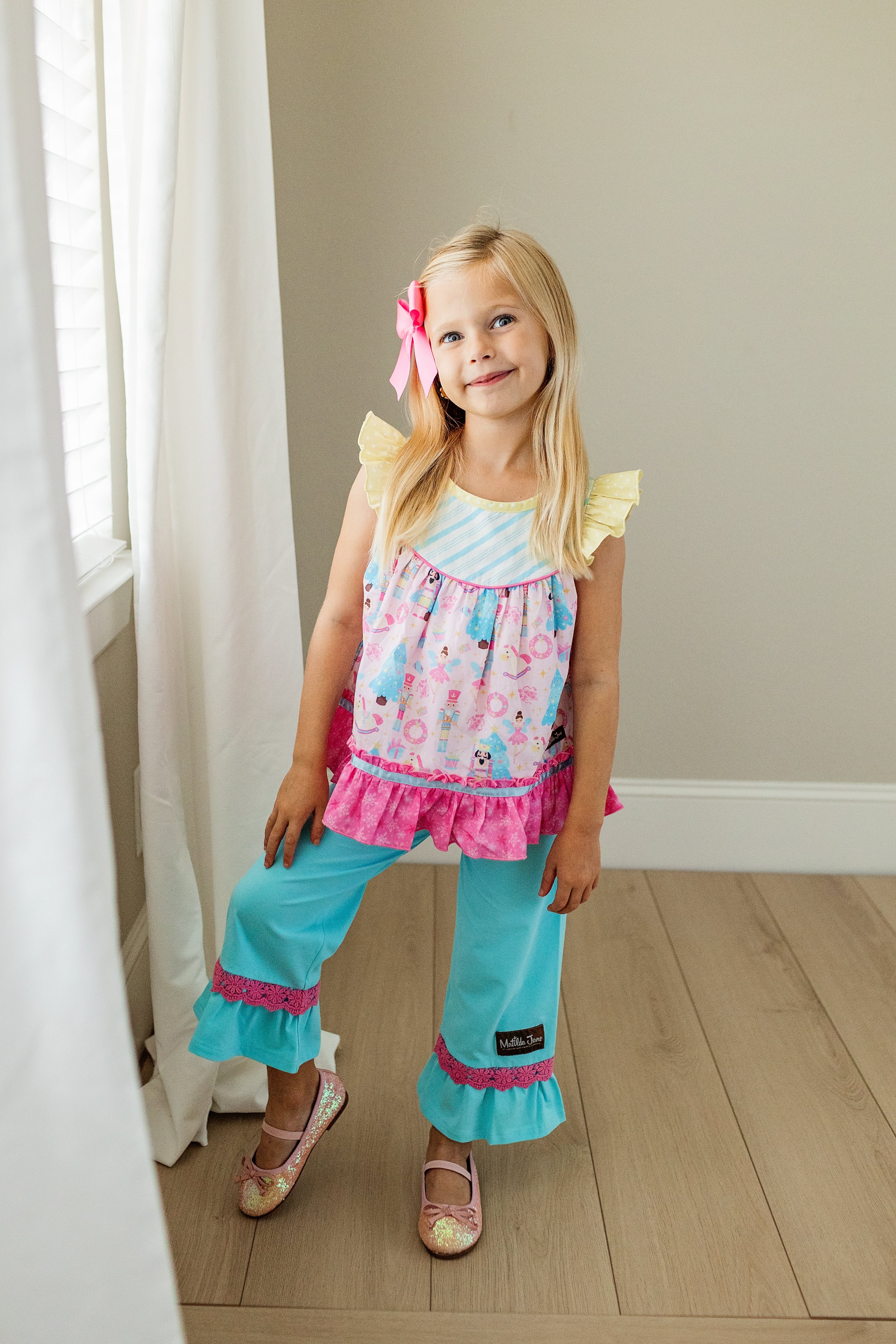 Nutcracker Dreamland Scrappy Leggings (Pre-Order)