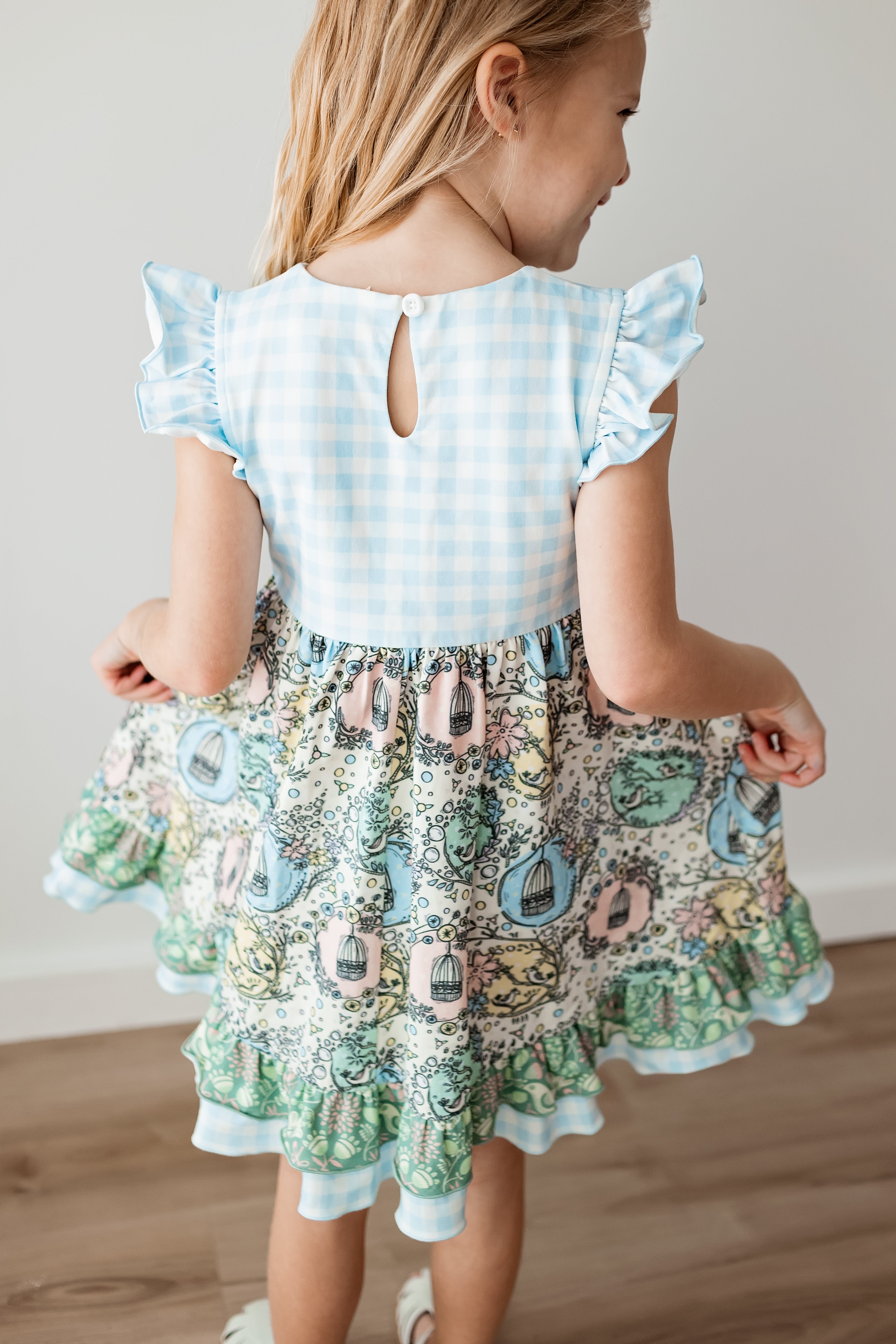 Enchanted Nest Ruffle Dress (Pre-Order)