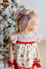 Festive Flora Hair Bow