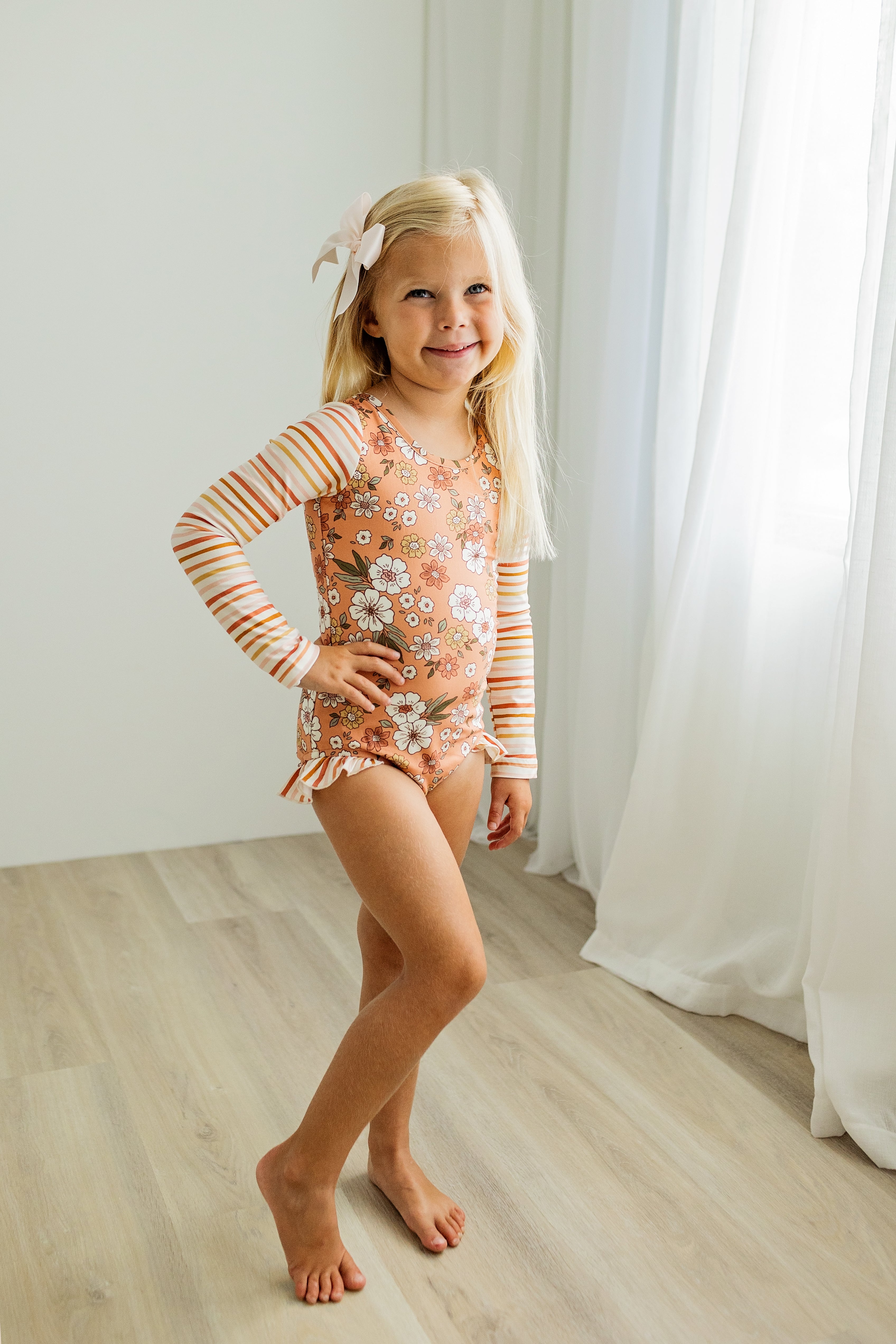 Floral Symphony Leotard